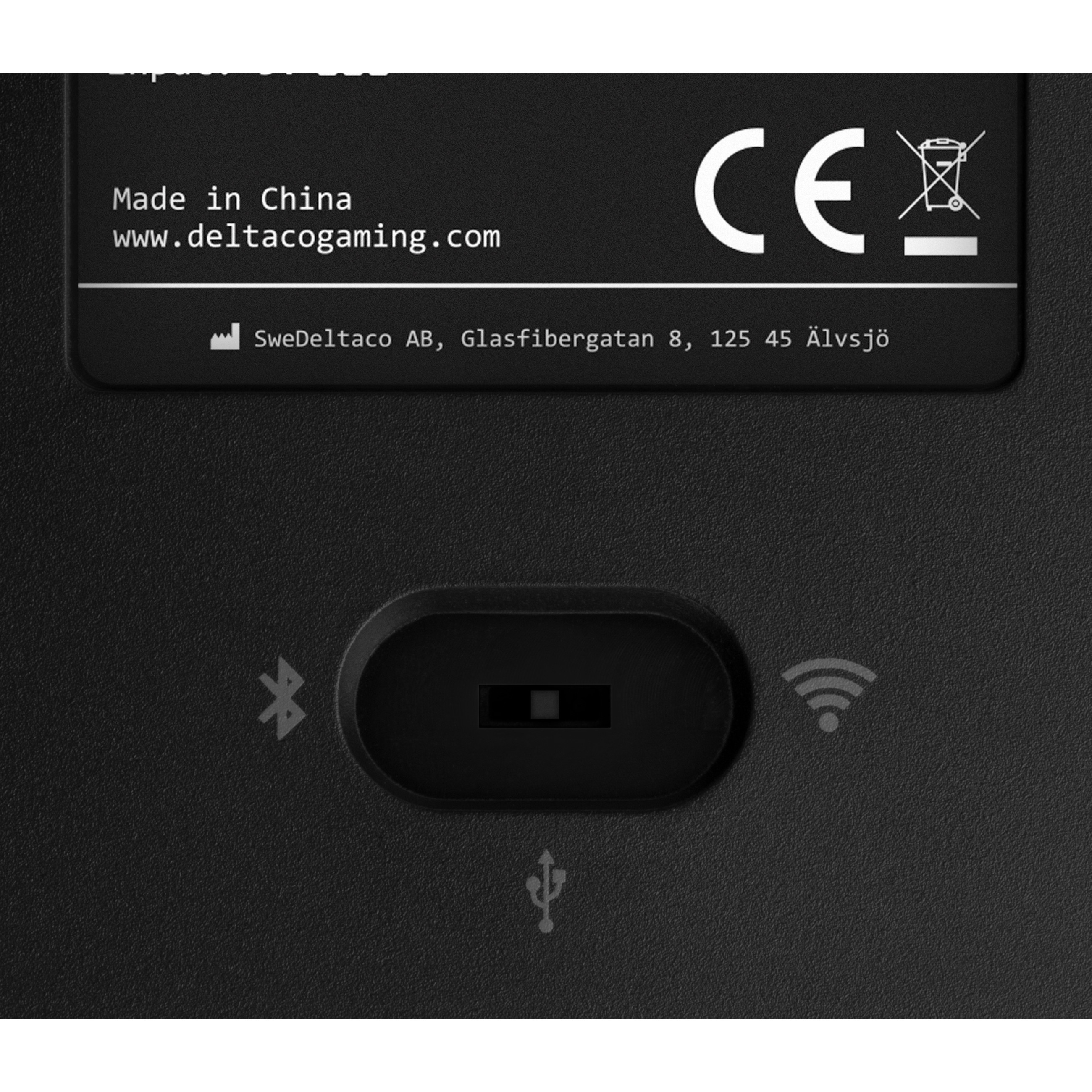 Gaming tipkovnica DELTACO DK440R bežična, crna – internacionalna non HR tipkovnica-3