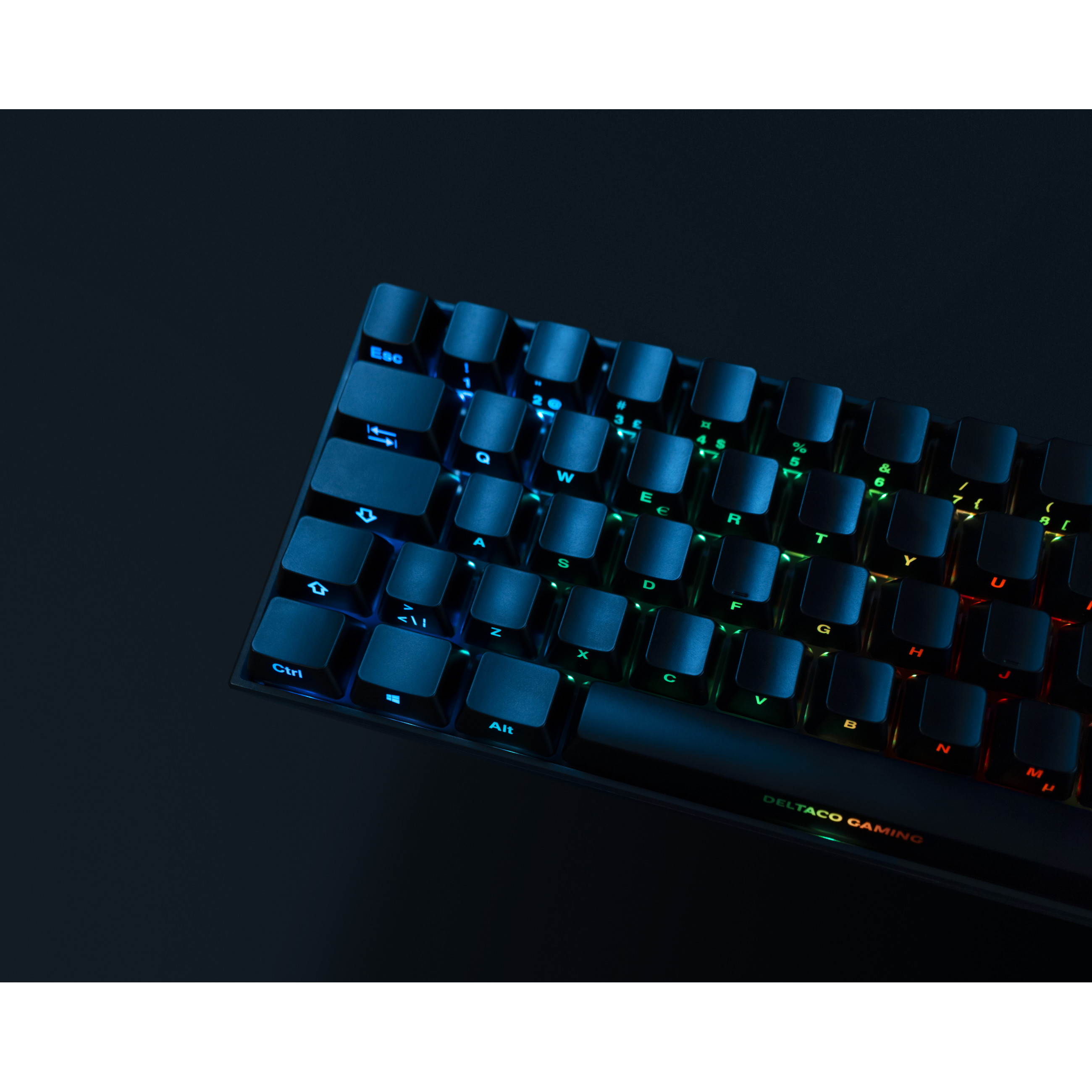 Gaming tipkovnica DELTACO DK440R bežična, crna – internacionalna non HR tipkovnica-6