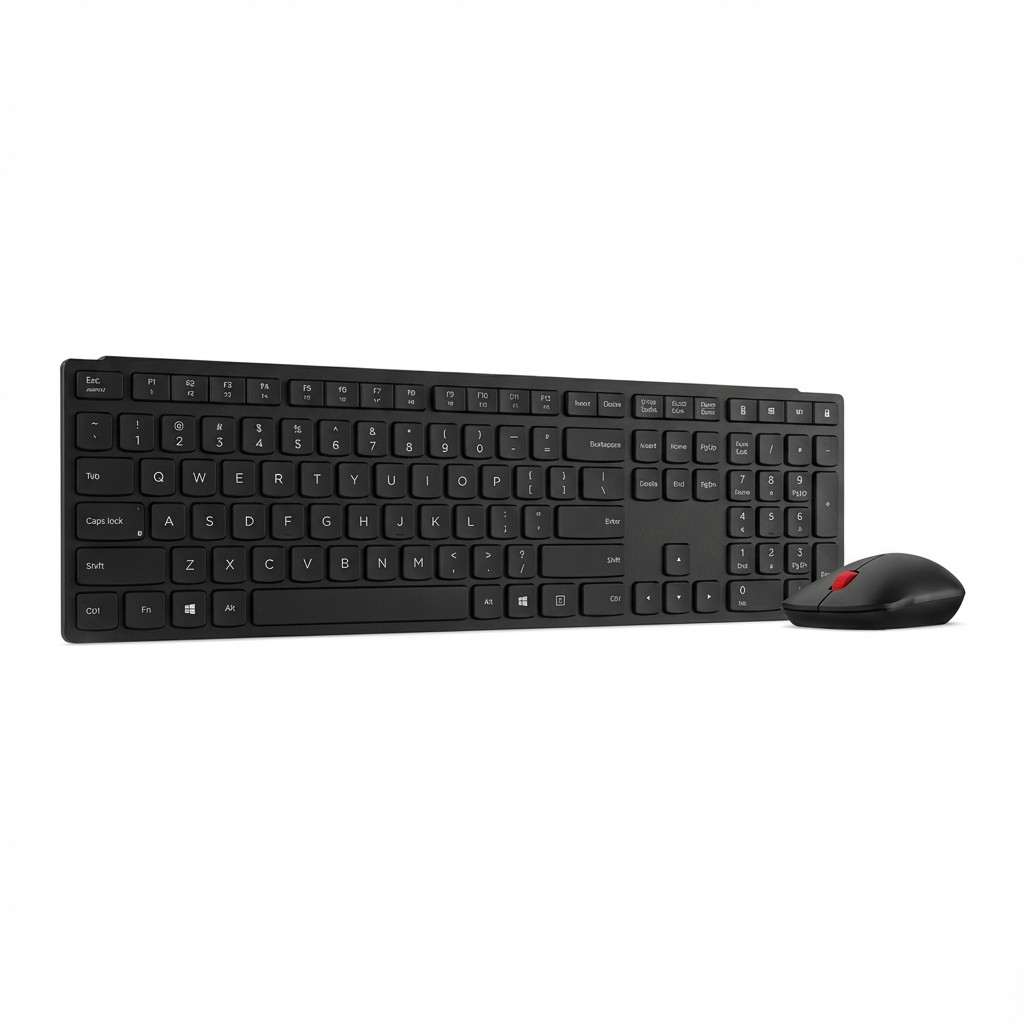 Tipkovnica i miš LENOVO bežični Multi-Mode Pro Combo 6000 njemačka – internacionalna non HR tipkovnica-0