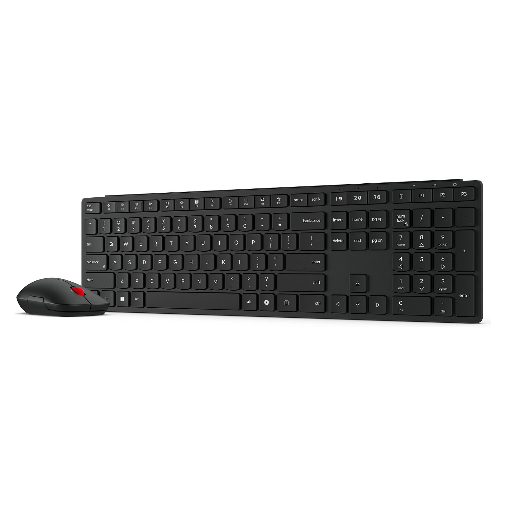 Tipkovnica i miš LENOVO bežični Multi-Mode Pro Combo 6000 njemačka – internacionalna non HR tipkovnica-3