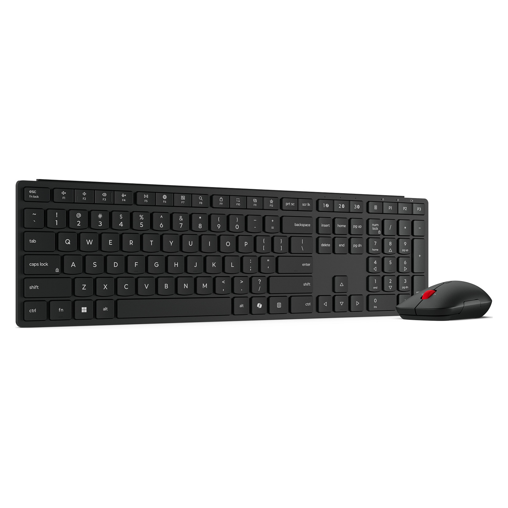 Tipkovnica i miš LENOVO bežični Multi-Mode Pro Combo 6000 njemačka – internacionalna non HR tipkovnica-4