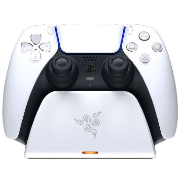 Razer Schnellladestation WeiÃŸ fÃ¼r PS5â„¢ DualSenseâ„¢ Wireless-Controller-0