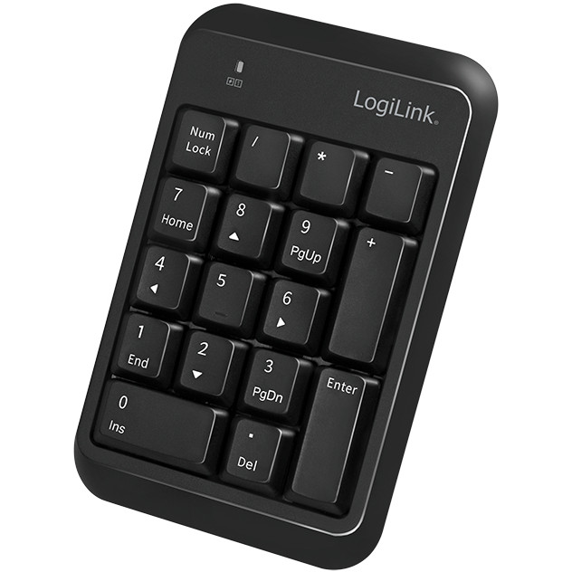 Tipkovnica Logilink Keypad Bluetooth 17 tipki V5.1 crna boja-0