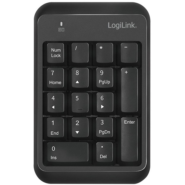 Tipkovnica Logilink Keypad Bluetooth 17 tipki V5.1 crna boja-1