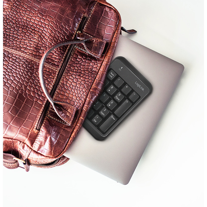 Tipkovnica Logilink Keypad Bluetooth 17 tipki V5.1 crna boja-6