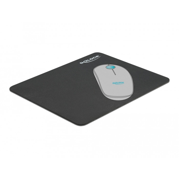 Podloga za miša DELOCK 220x180mm crna boja-2