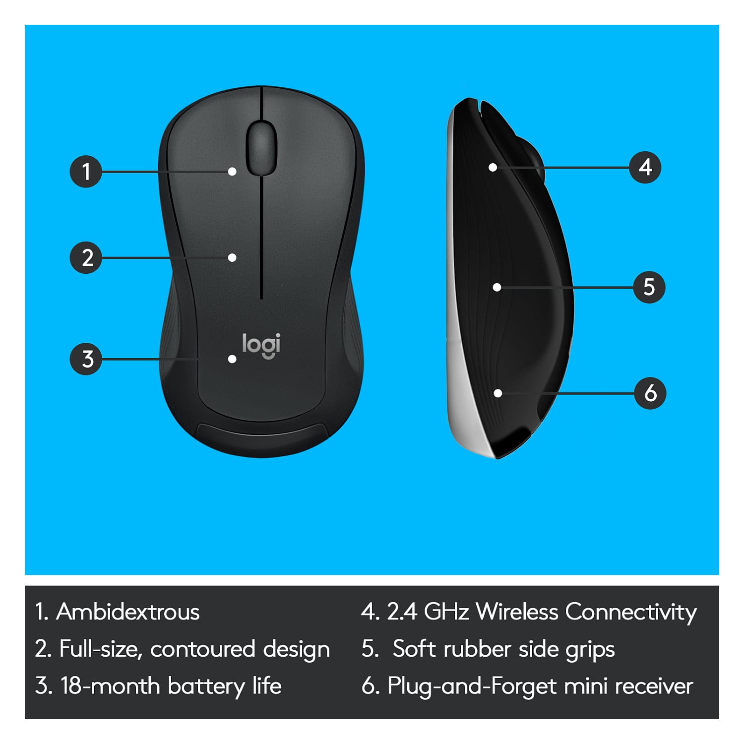 Bežični set tipkovnice i miša LOGITECH MK540 Advanced, QWERTZ raspored, njemački – internacionalna non HR tipkovnica-17