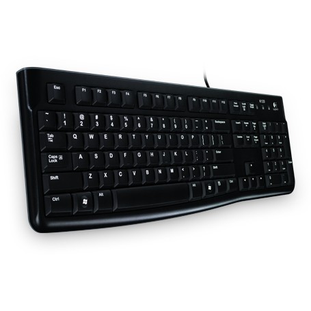 Tipkovnica LOGITECH K120 za poslovne korisnike, Windows 8, švicarski raspored tipki – internacionalna non HR tipkovnica