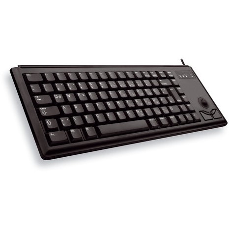 Tipkovnica CHERRY G84-4400, s trackballom, DE, crna – internacionalna non HR tipkovnica-2
