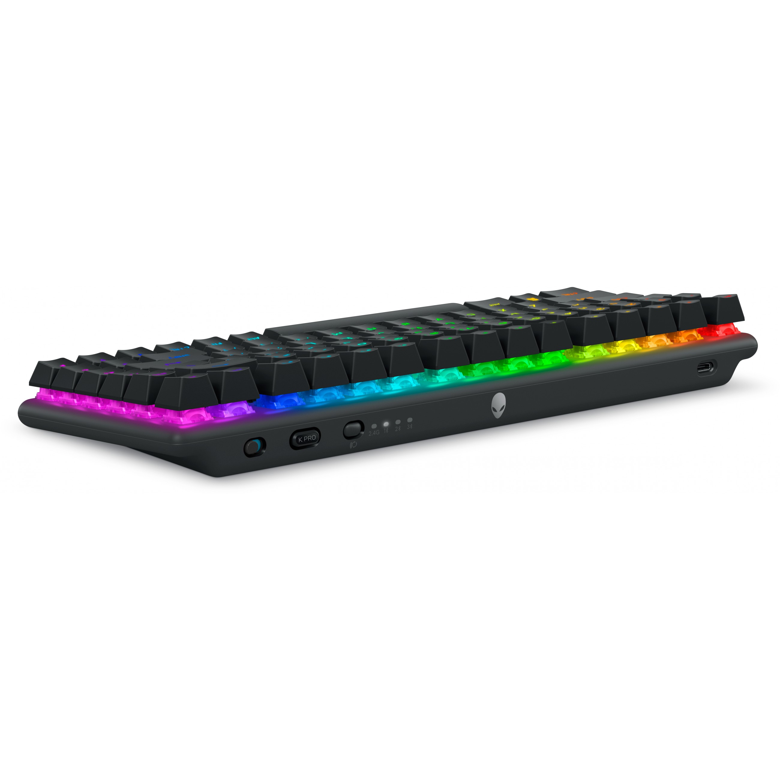 Tipkovnica DELL Alienware Pro bežični Gaming Keyboard Dark Side of the Moon (US QWERTY) – internacionalna non HR tipkovnica-5