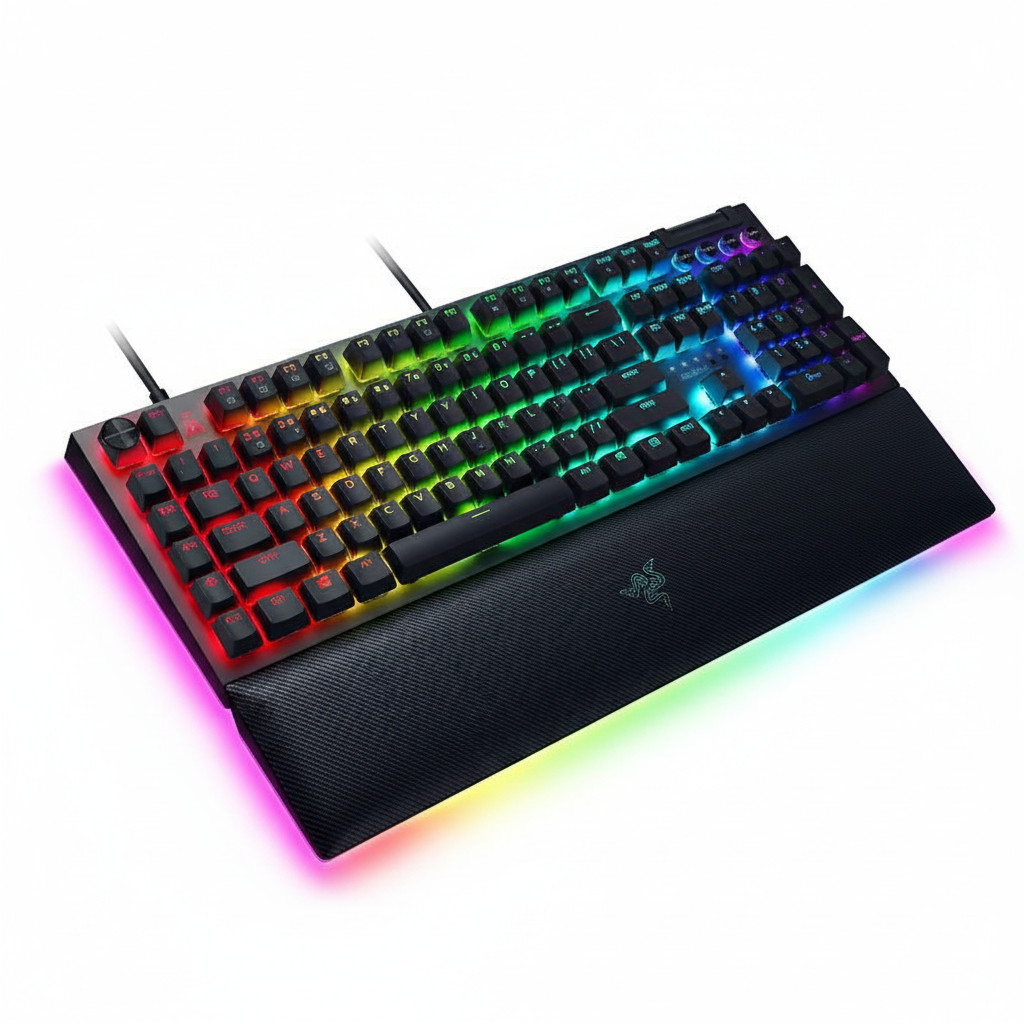 Tipkovnica RAZER BlackWidow V4 Tenkeyless HyperSpeed orange tactical Switches njemački raspored – internacionalna non HR tipkovnica