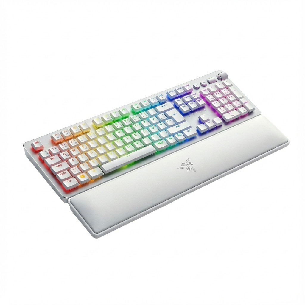 Tipkovnica RAZER BlackWidow V4 Low-profile HyperSpeed orange Switch njemački raspored