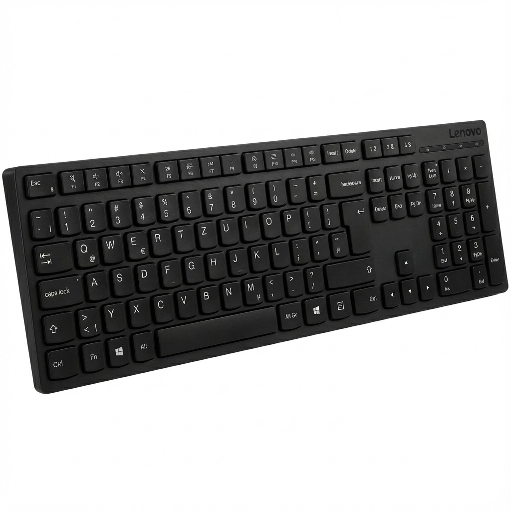 Tipkovnica LENOVO Professional bežični Rechargeable Keyboard-German – internacionalna non HR tipkovnica