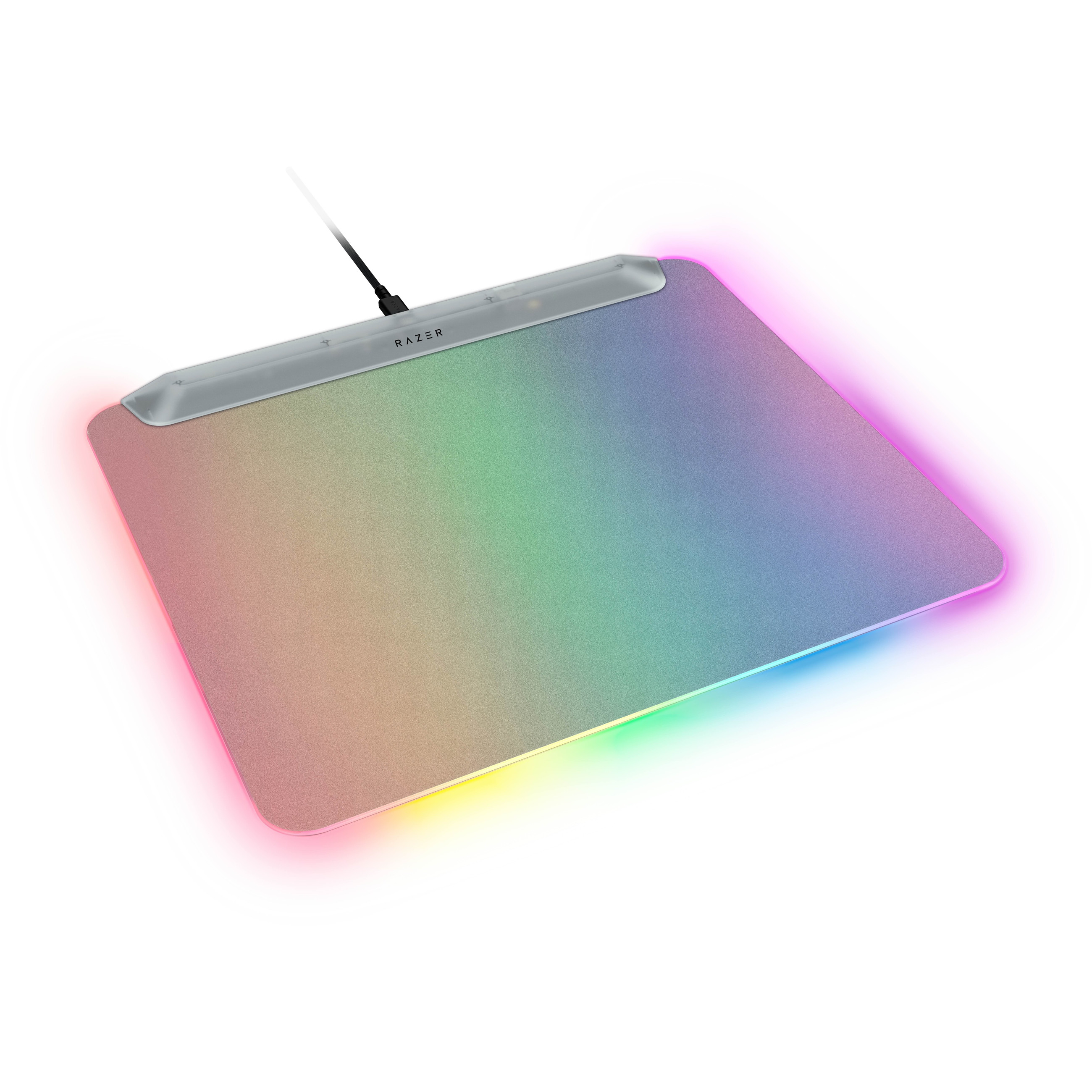 Podloga za miša RAZER Firefly V2 Pro Phantom White Edition - RGB osvjetljenje-0