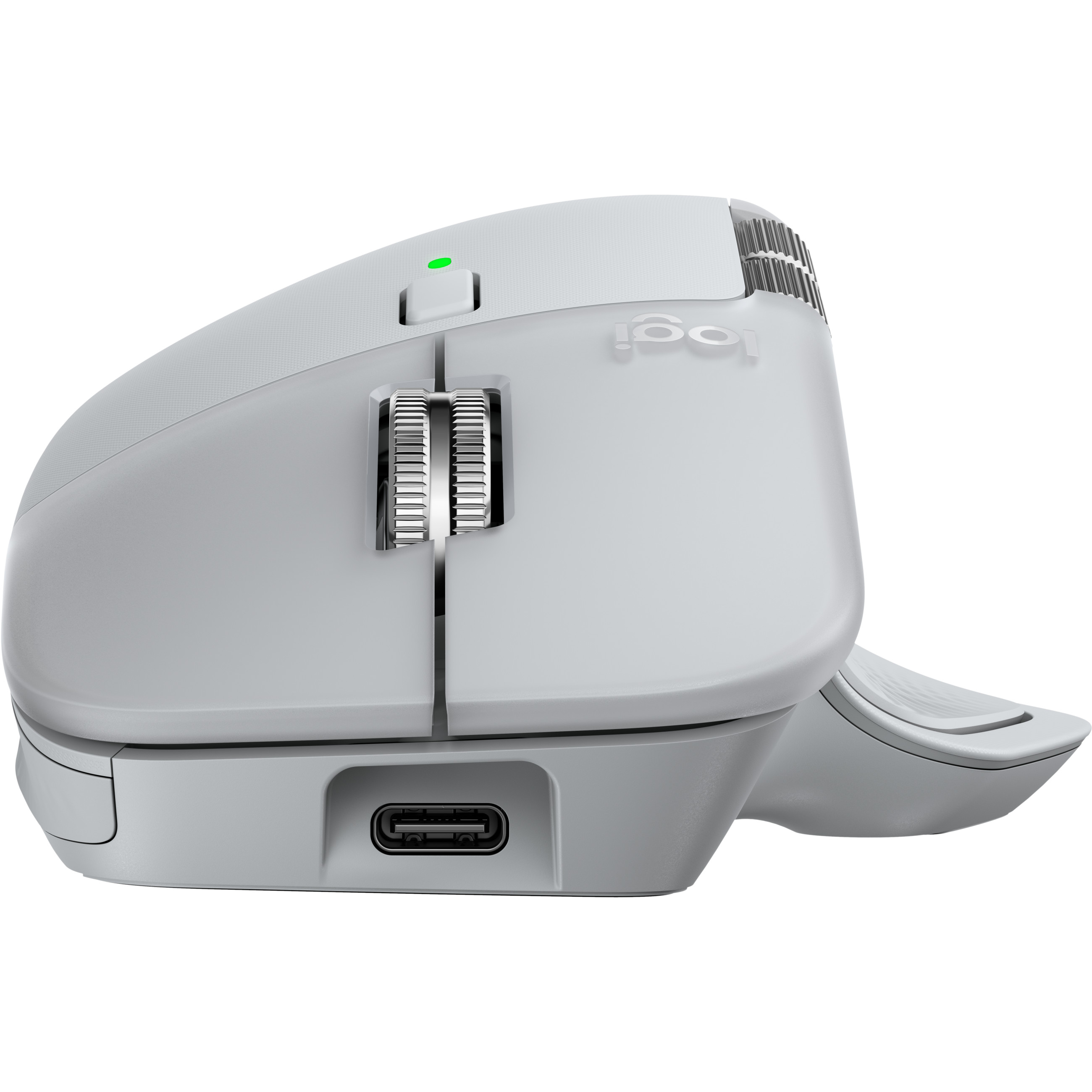 Miš LOGITECH MX MASTER 4 PALE GRAY-2