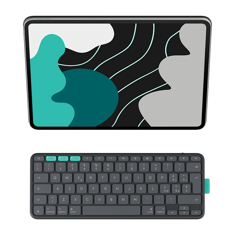 Futrola LOGITECH FLIP FOLIO - GRAPHITE - DEU – internacionalna non HR tipkovnica-4
