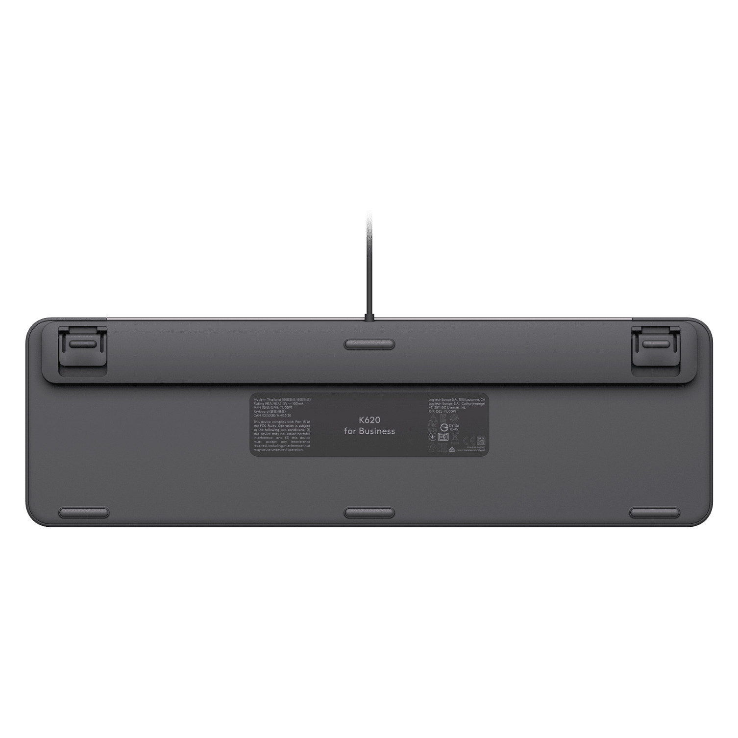 Tipkovnica LOGITECH K620 FOR BUSINESS WIRED – internacionalna non HR tipkovnica-5