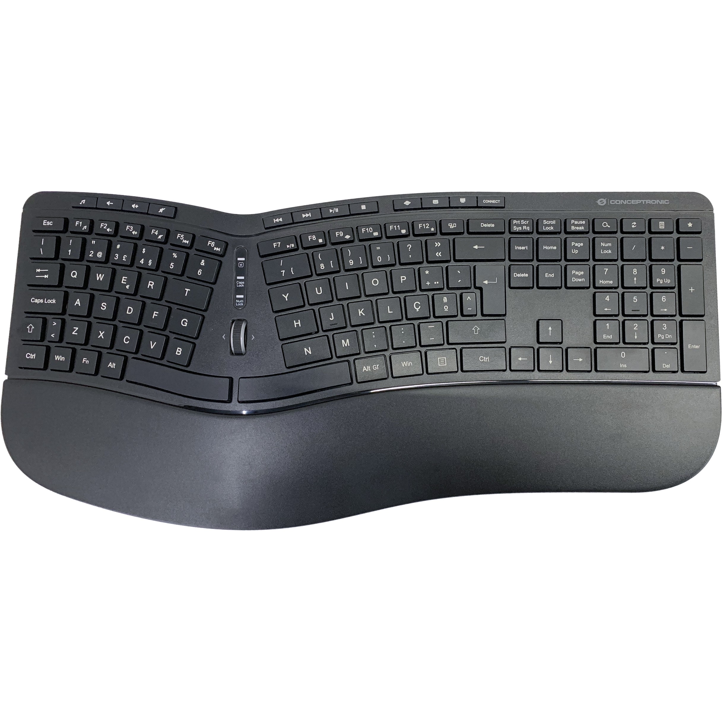 Bežična tipkovnica i miš CONCEPTRONIC bežični Keyboard+Mouse ergo portugalski raspored – internacionalna non HR tipkovnica-1