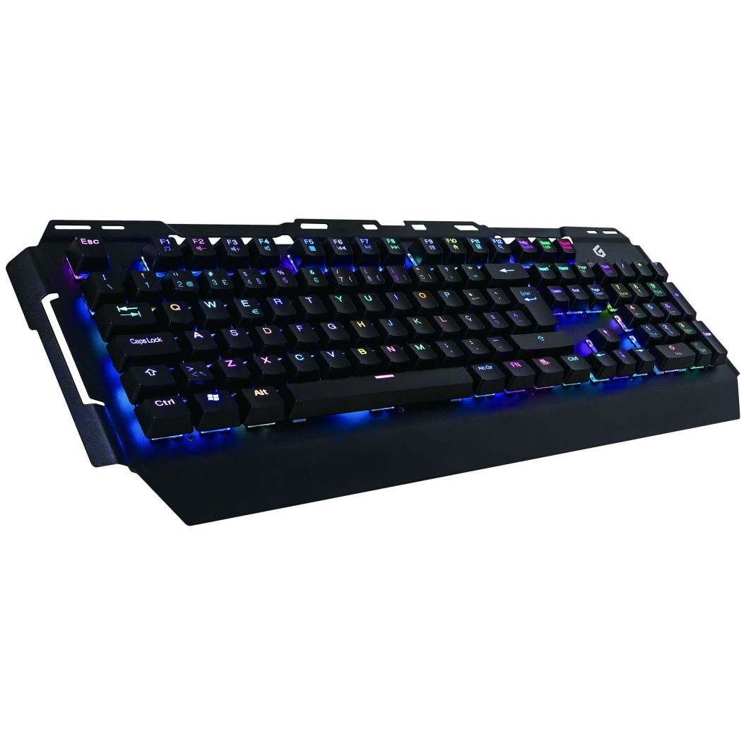 Gaming tipkovnica CONCEPTRONIC RGB PT Blue Switch – internacionalna non HR tipkovnica