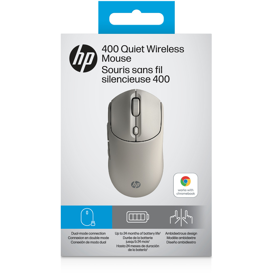 Misa HP 400 Quiet Maple bežični Mouse EURO-3