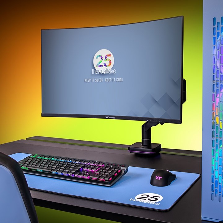 Podloga za miš THERMALTAKE M700 Extended (Hydrangea Blue, 900x400x4mm)-6