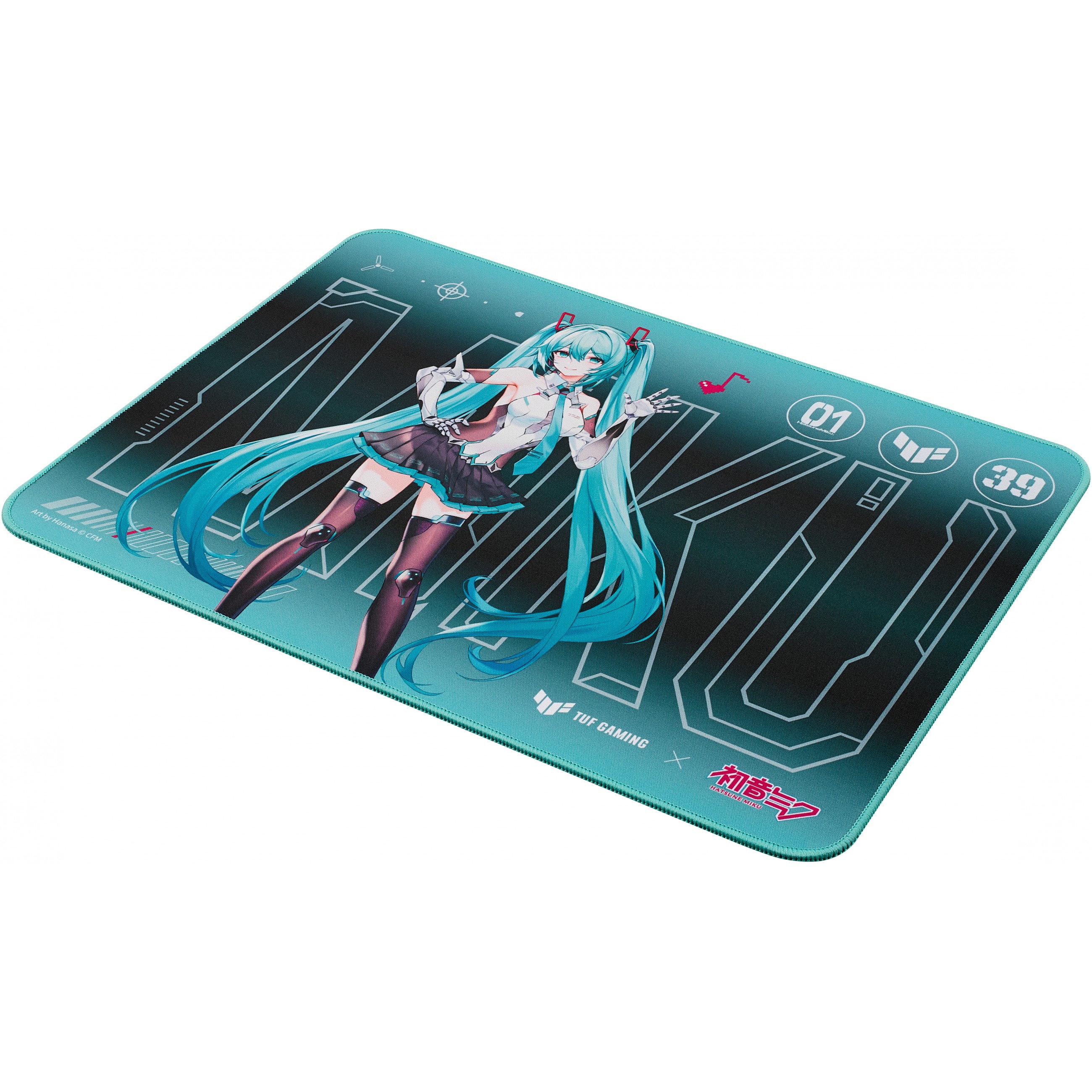 Laptop ASUS TUF Gaming P1 Hatsune Miku Edition (15.6" FHD, Intel Core i7, 16GB RAM, 1TB SSD, NVIDIA GeForce GTX 1650, Windows 10, hrvatska tipkovnica, plava)-1