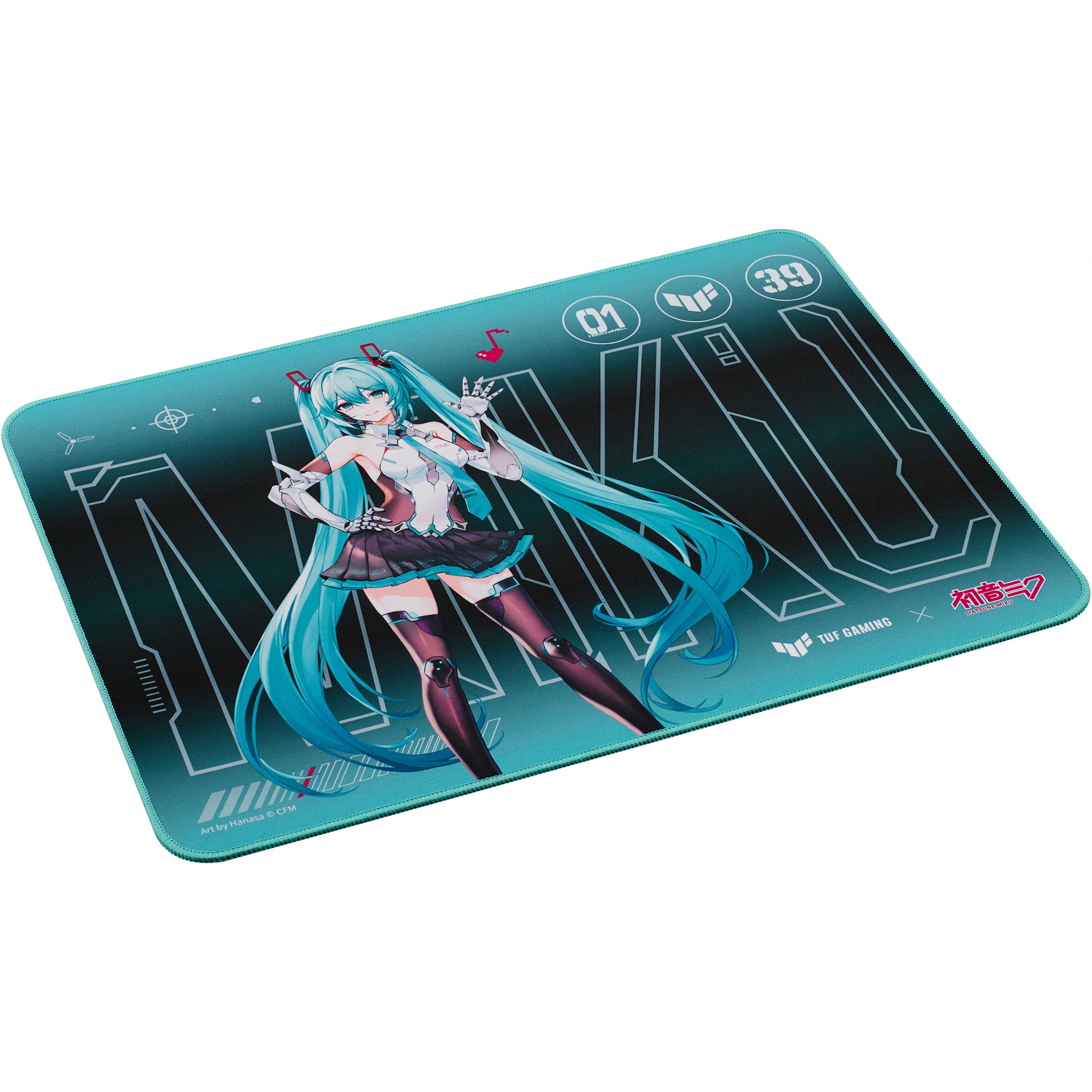 Laptop ASUS TUF Gaming P1 Hatsune Miku Edition (15.6" FHD, Intel Core i7, 16GB RAM, 1TB SSD, NVIDIA GeForce GTX 1650, Windows 10, hrvatska tipkovnica, plava)-2
