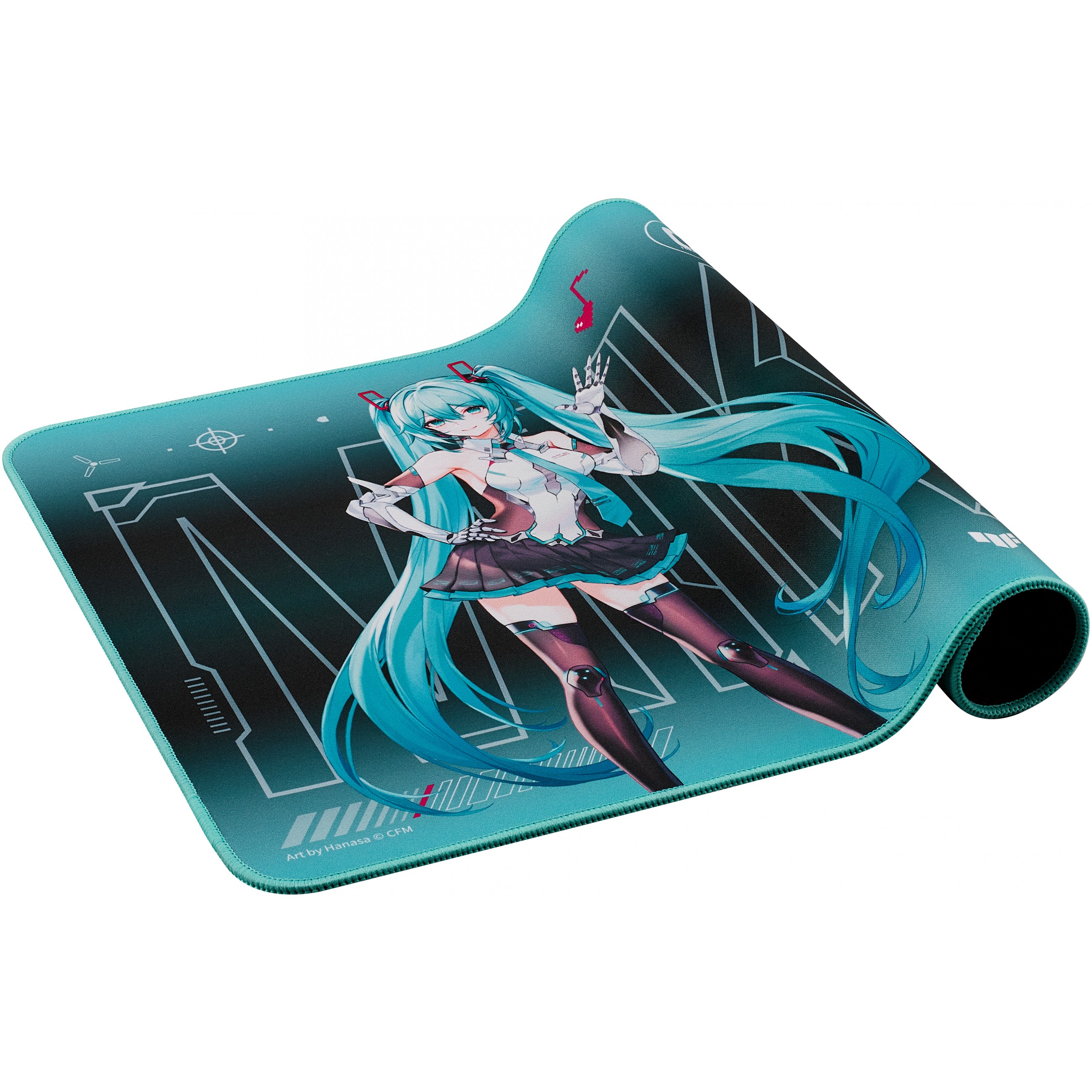 Laptop ASUS TUF Gaming P1 Hatsune Miku Edition (15.6" FHD, Intel Core i7, 16GB RAM, 1TB SSD, NVIDIA GeForce GTX 1650, Windows 10, hrvatska tipkovnica, plava)-3