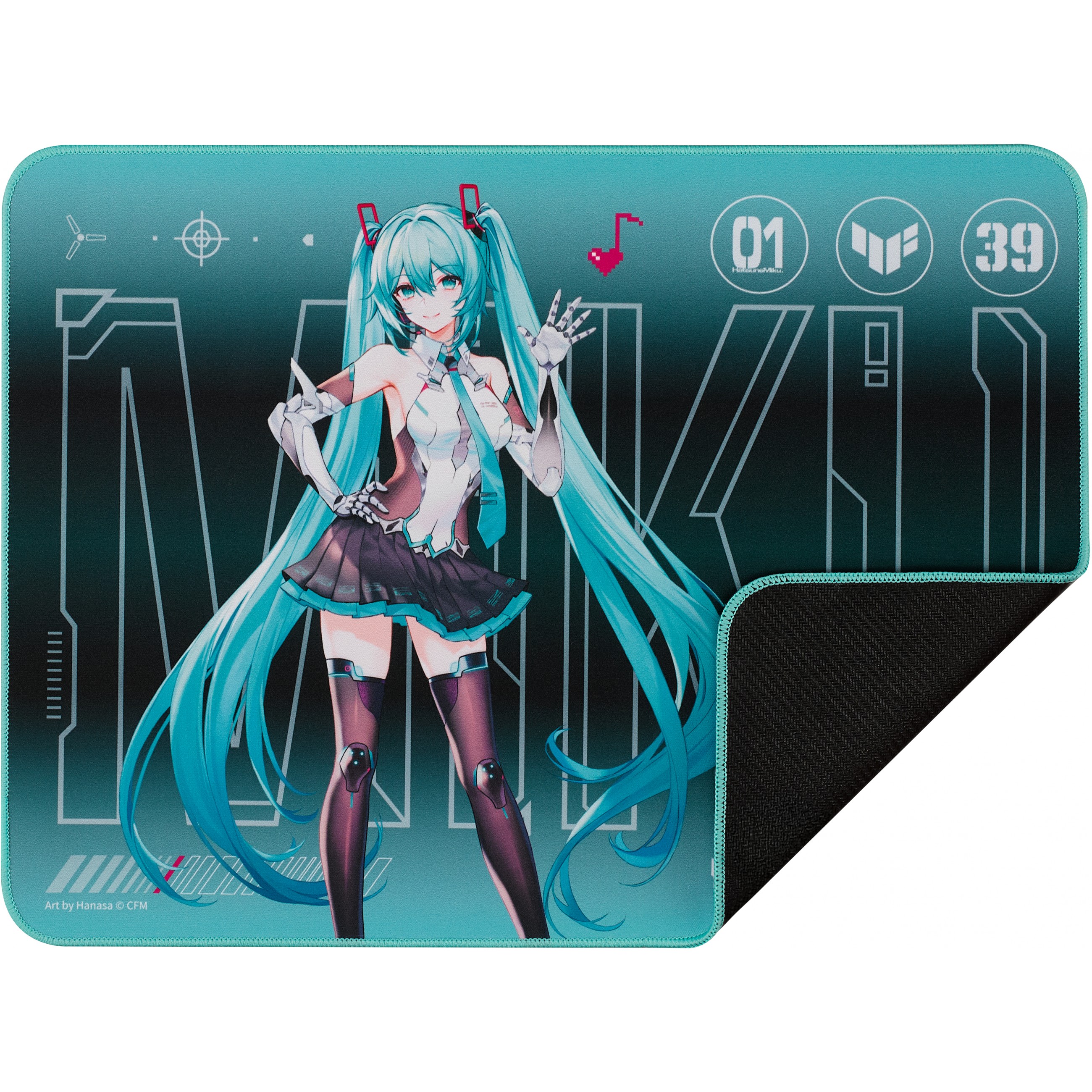 Laptop ASUS TUF Gaming P1 Hatsune Miku Edition (15.6" FHD, Intel Core i7, 16GB RAM, 1TB SSD, NVIDIA GeForce GTX 1650, Windows 10, hrvatska tipkovnica, plava)-4