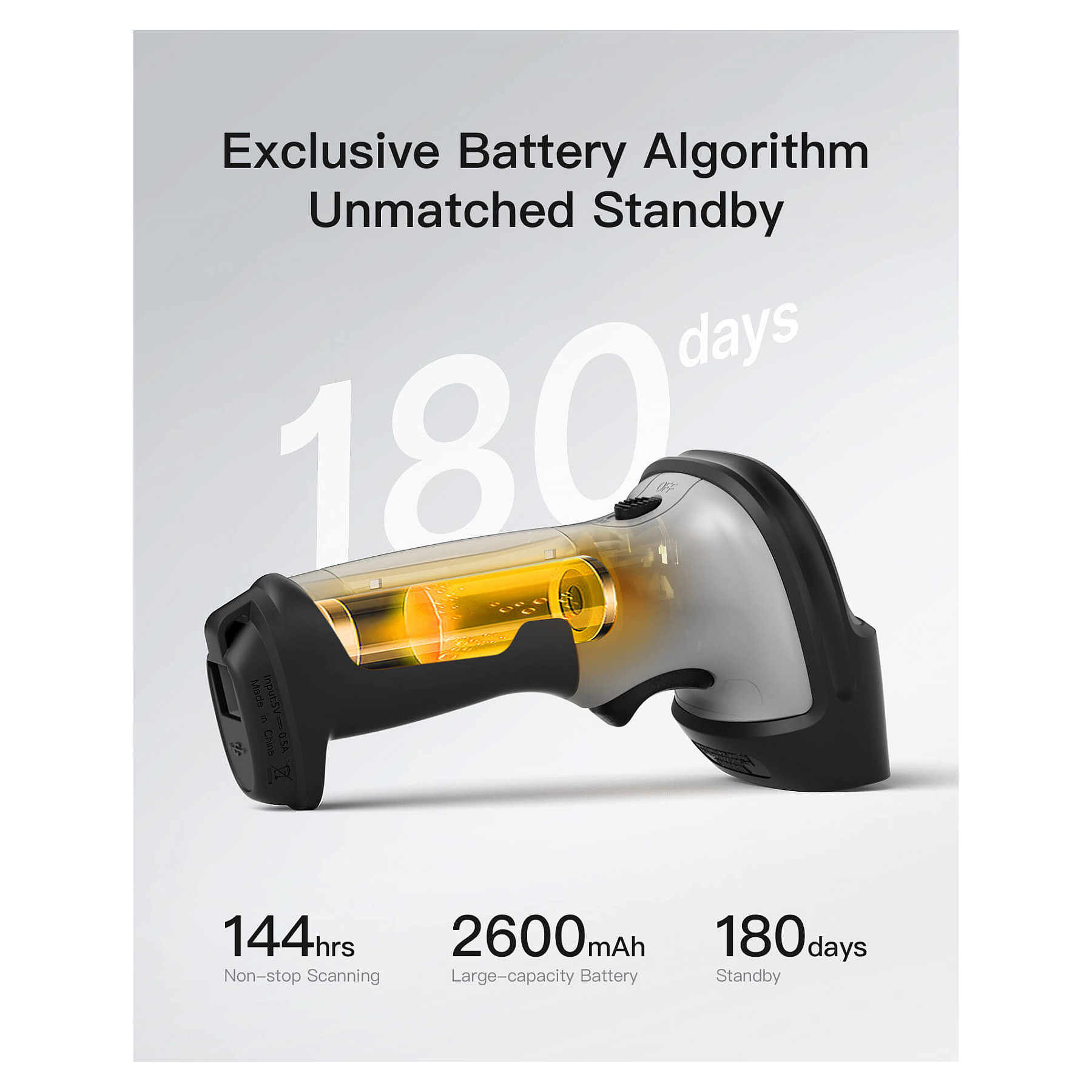 Barcodescanner INATECK BCST-70_gray-6