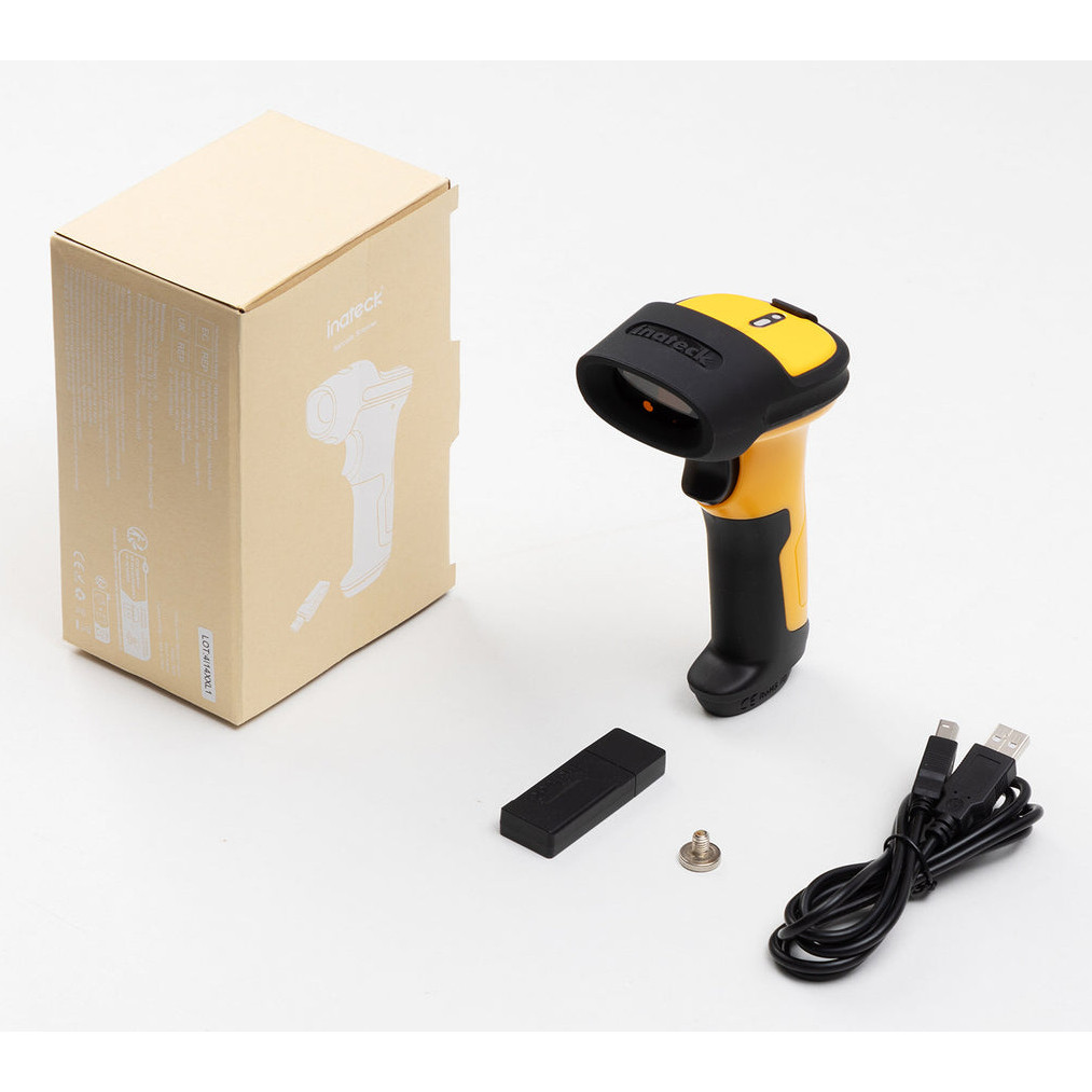 Barcodescanner INATECK P6-AI žuta boja-1