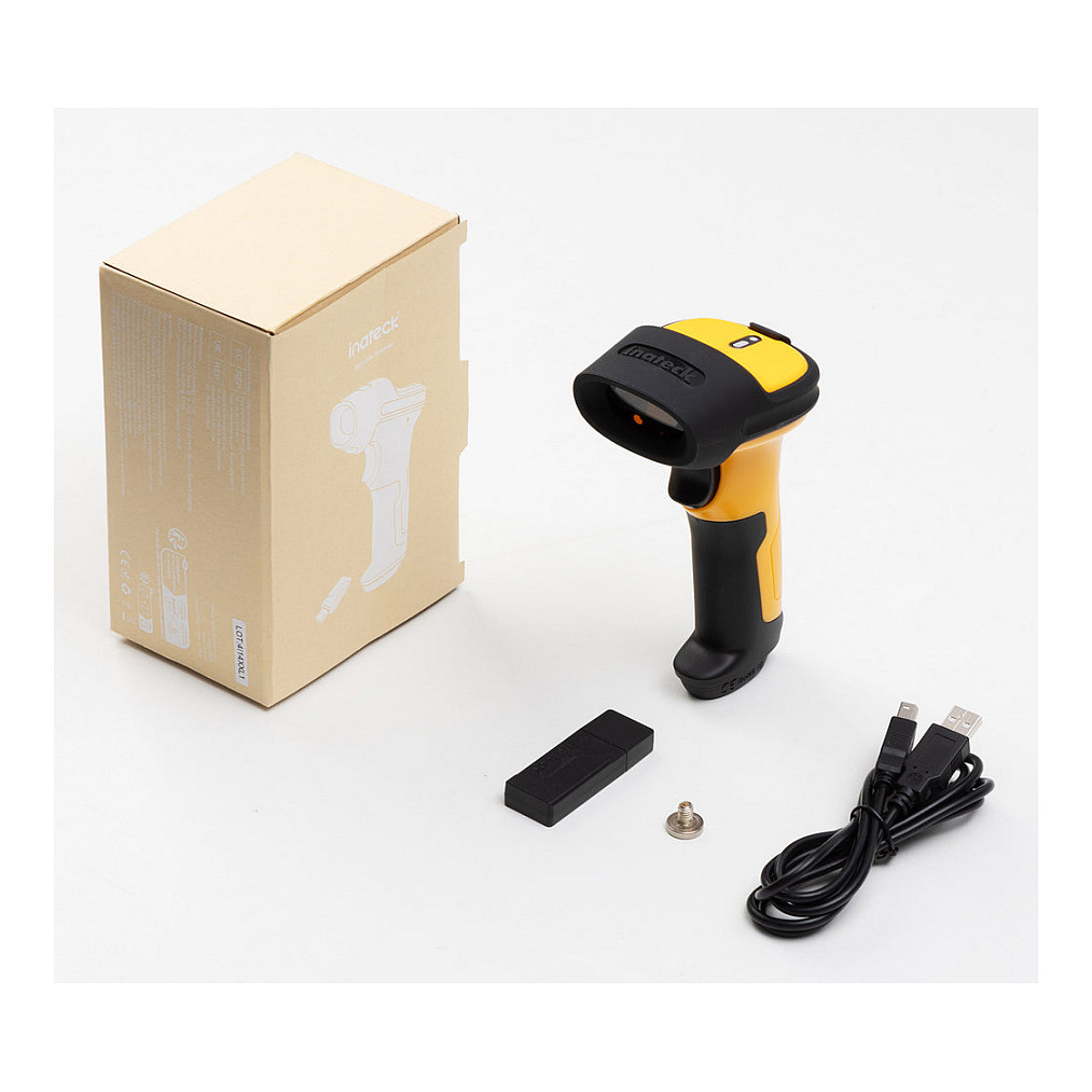 Barcodescanner INATECK P6-AI žuta boja-5
