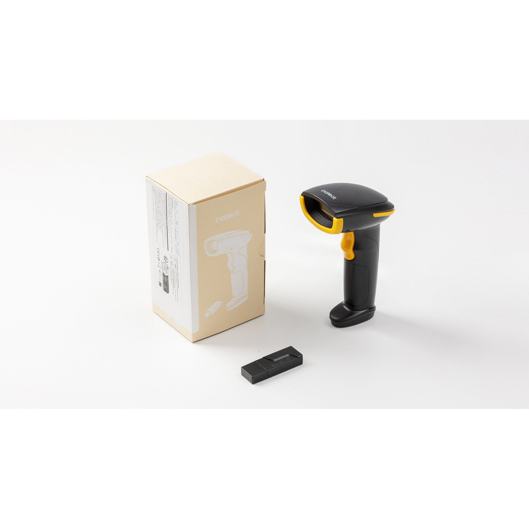 Barcode čitač INATECK BCST-23 (2D, Bluetooth 5.0, 2.4GHz, USB, Stalak za punjenje)-1