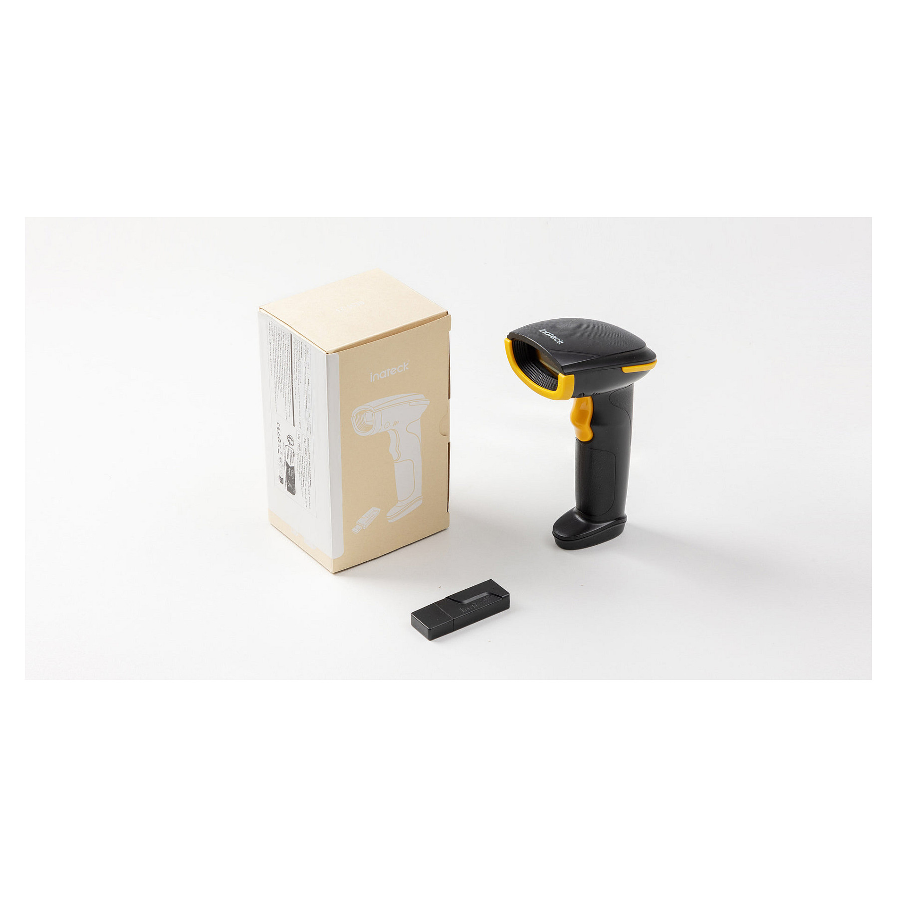 Barcode čitač INATECK BCST-23 (2D, Bluetooth 5.0, 2.4GHz, USB, Stalak za punjenje)-7