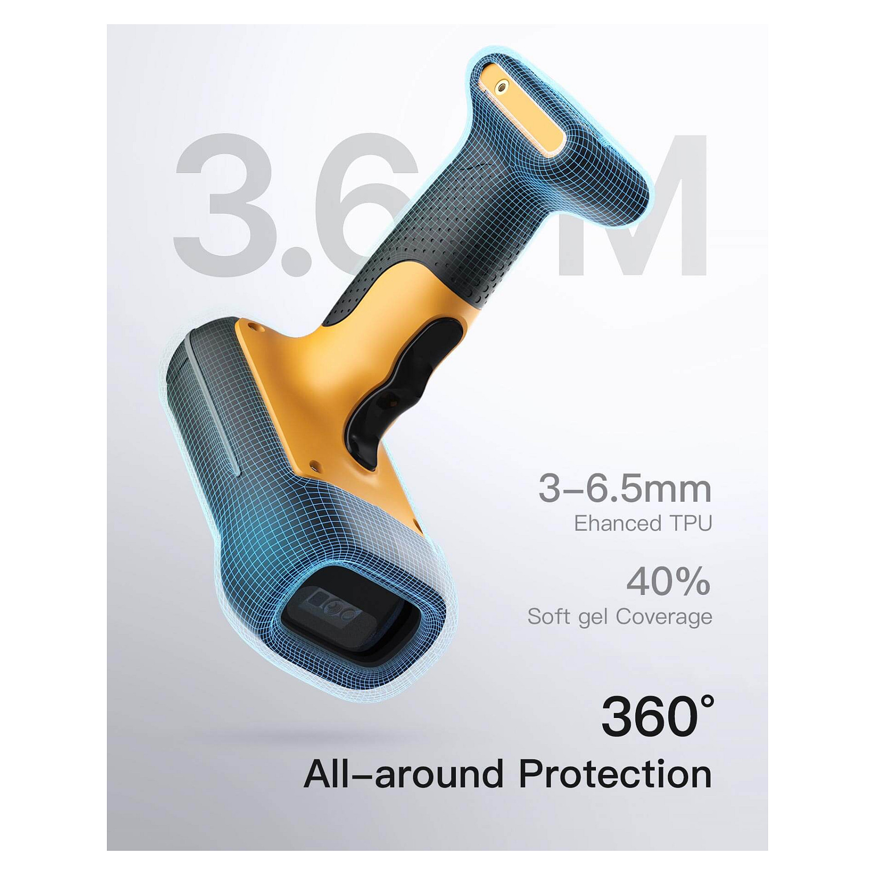 Barcodescanner INATECK BCST-75 black-2