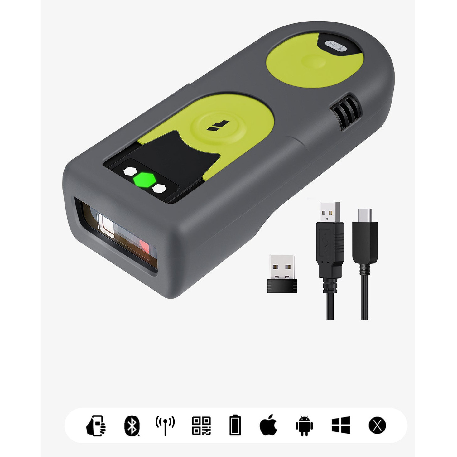 Barcodescanner INATECK BCST-42_green-0