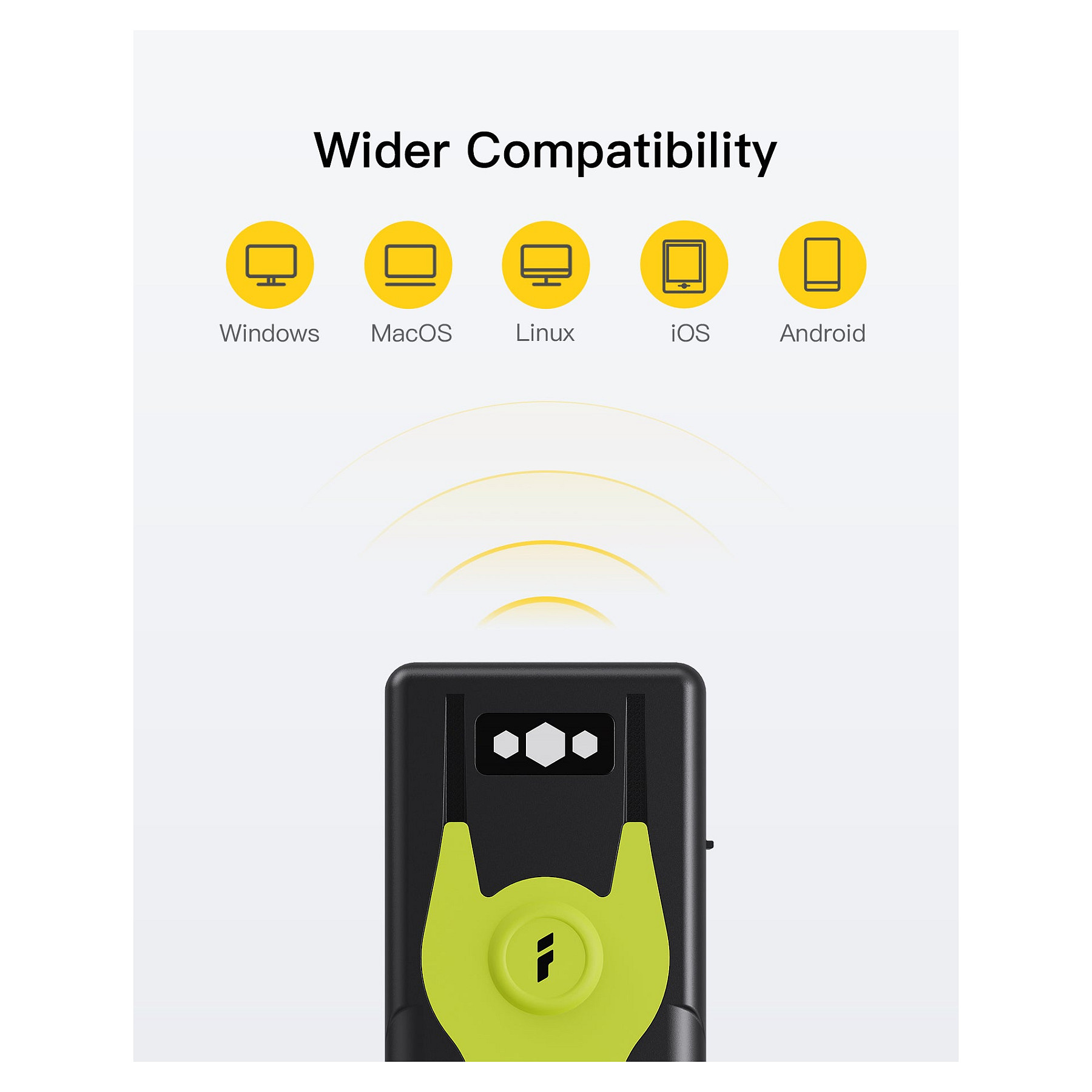 Barcodescanner INATECK BCST-42_green-2