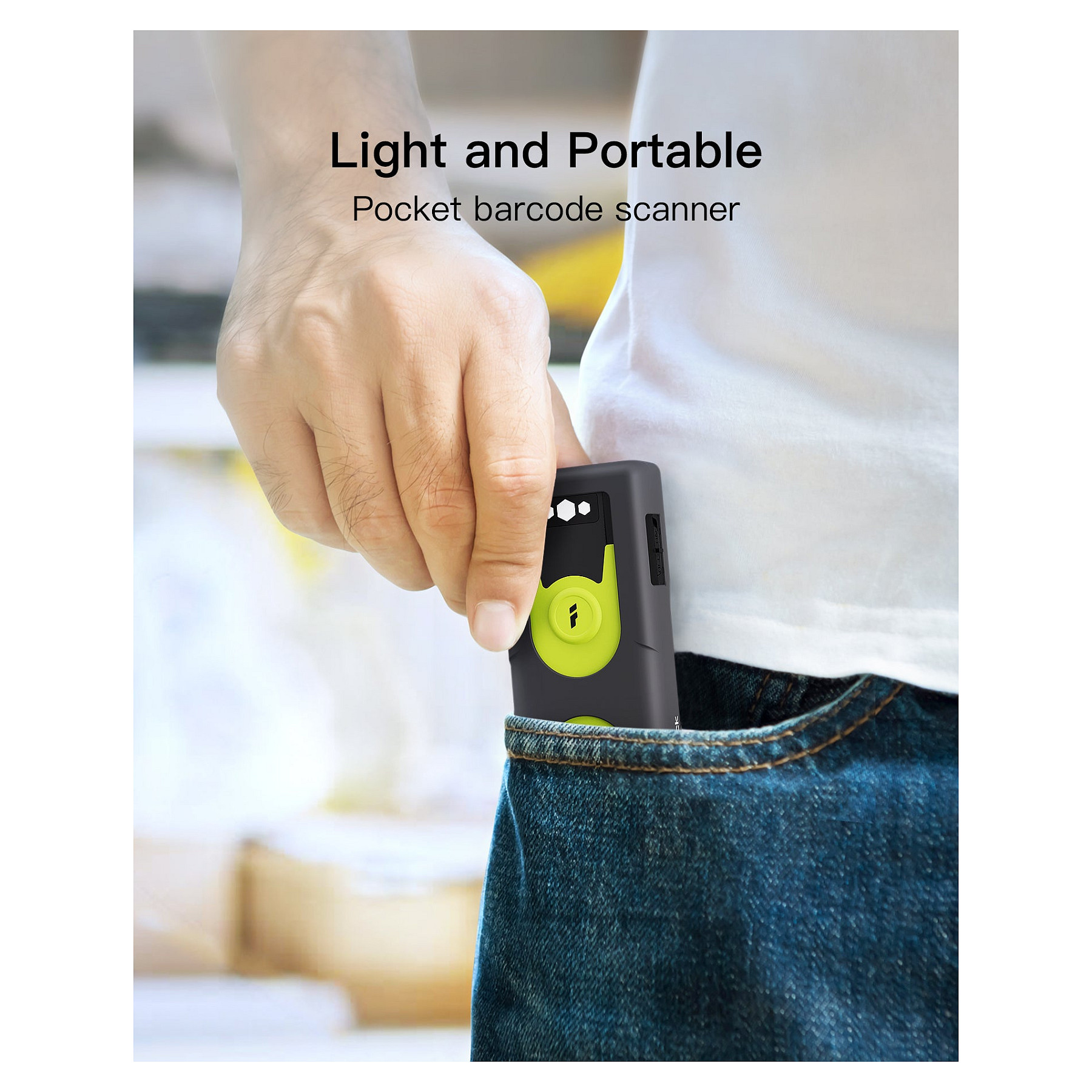 Barcodescanner INATECK BCST-42_green-5