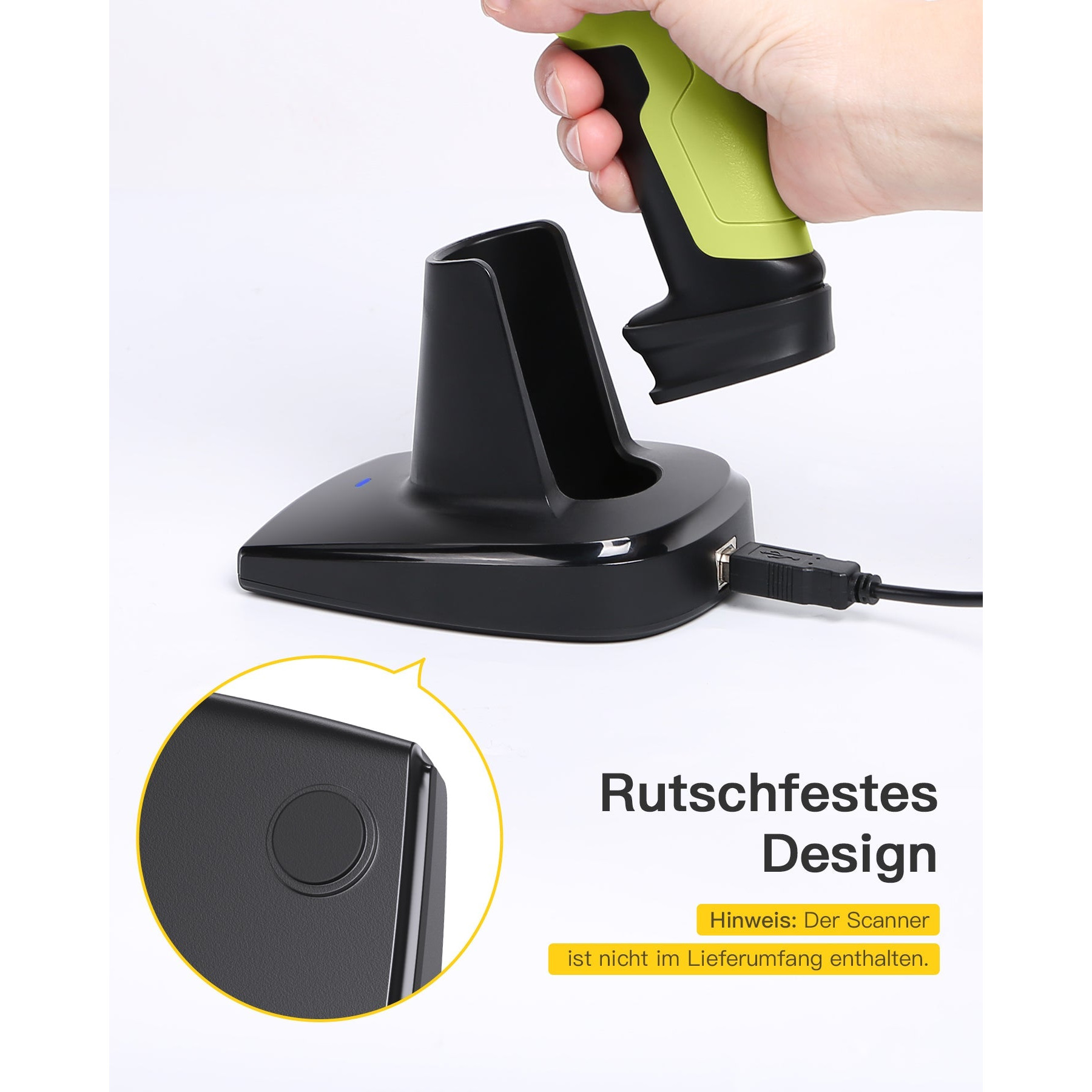 Barcodescanner INATECK BS04001 crna boja-4