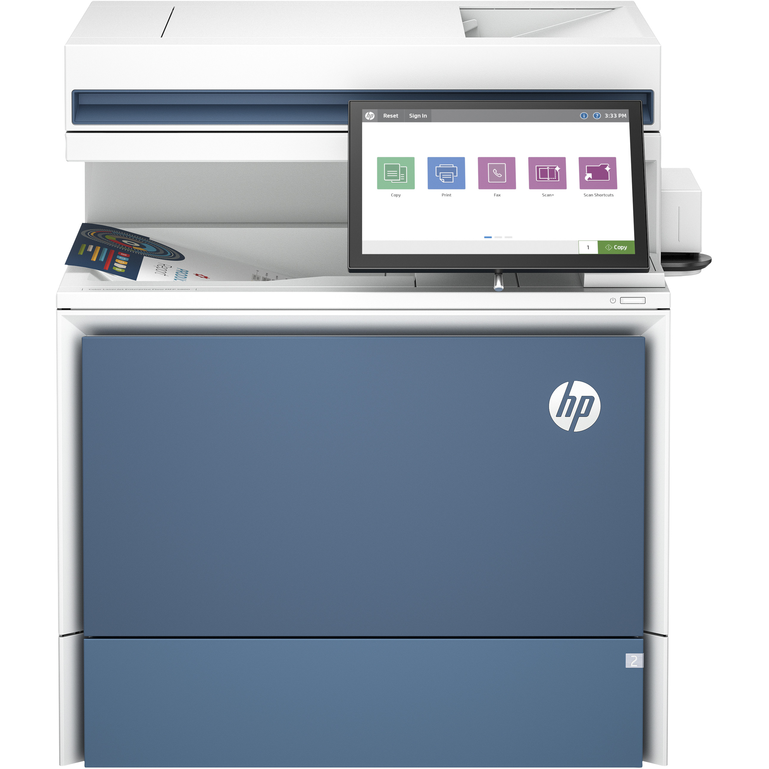 Multifunkcijski uređaj HP COLOR LASERJET ENTERPRISE FLOW MFP 5800ZF 4in1-1
