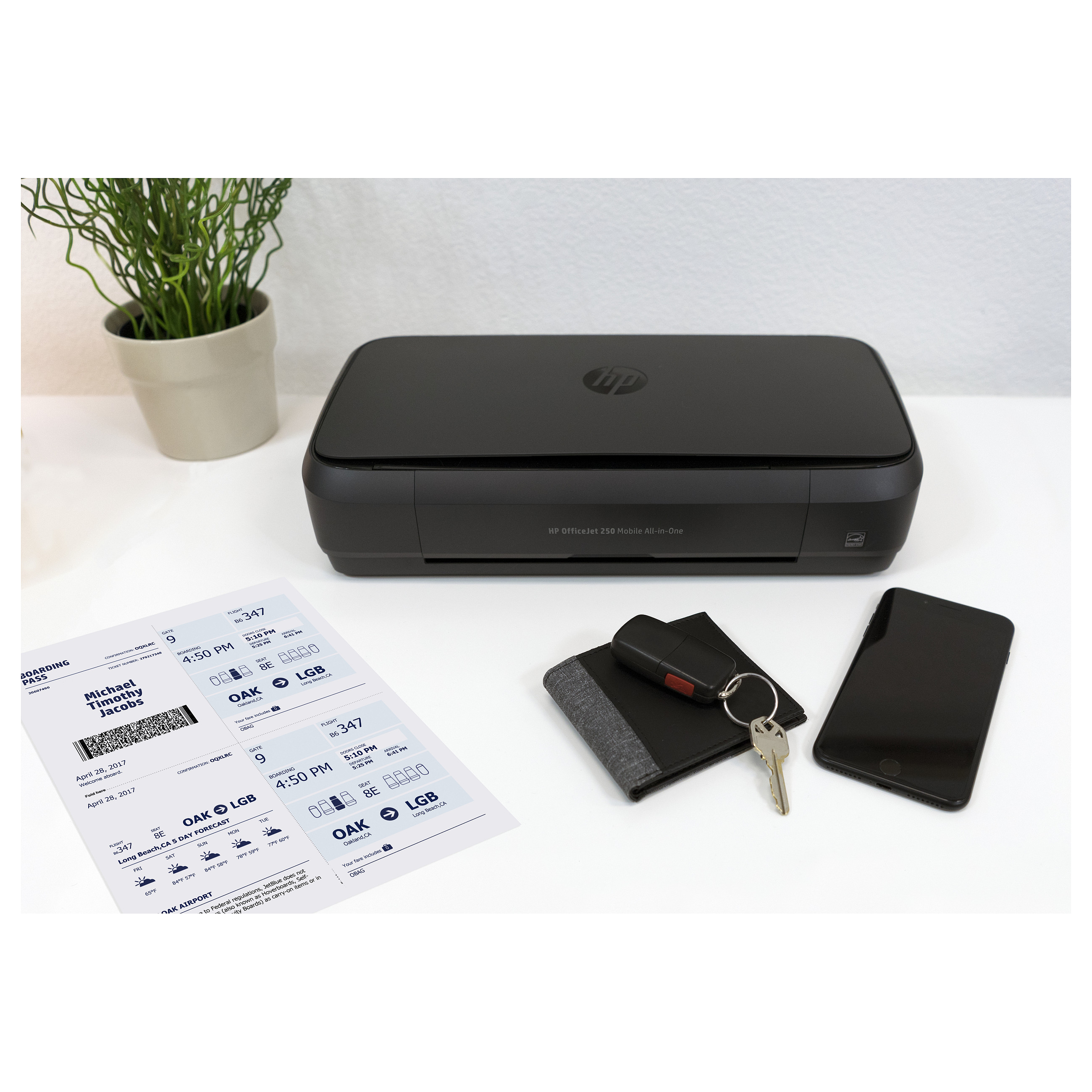 T HP Officejet 250 Mobiler Tintenstrahldrucker 3in1 A4 WiFi inkl. Akku-4