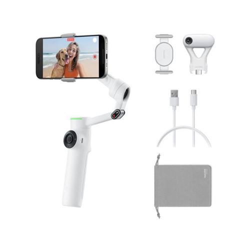 AI Tracker INSTA360 Flow 2 Pro White-0