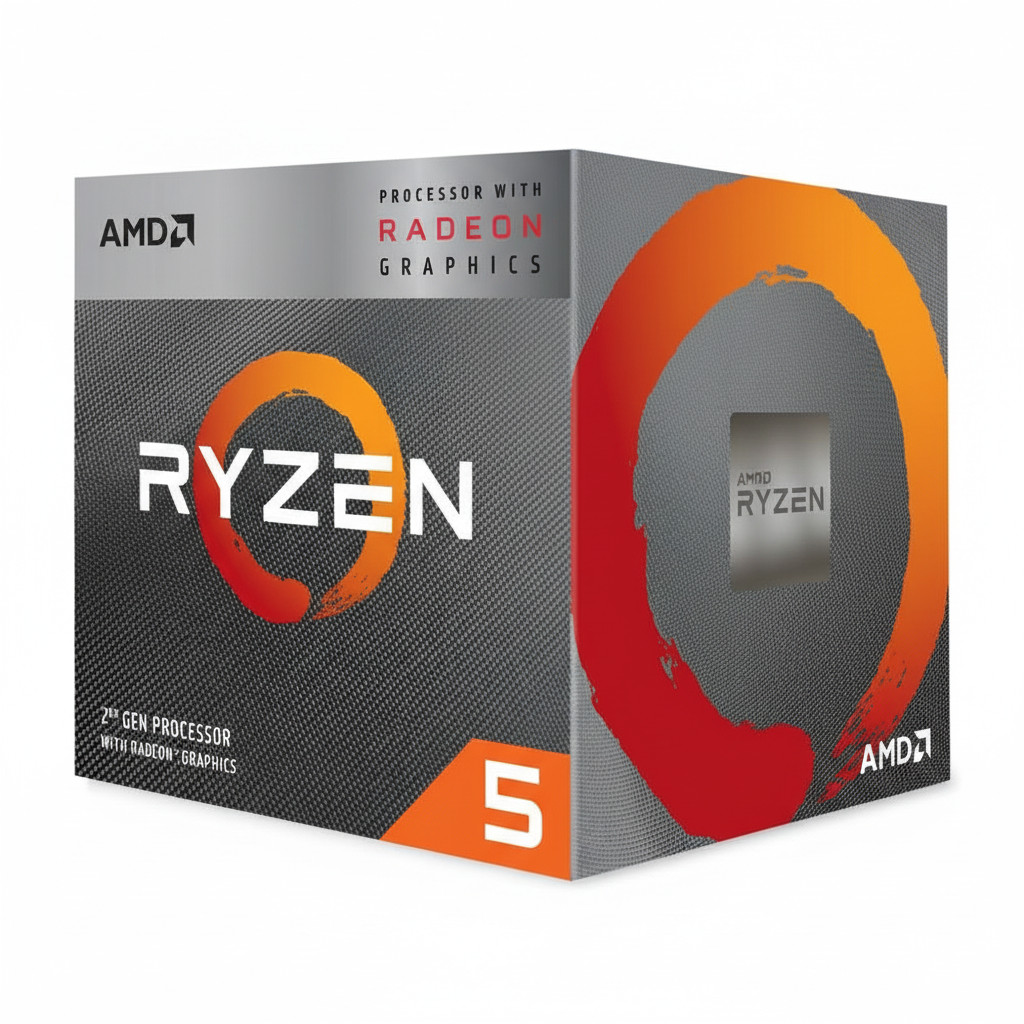 CPU AMD Ryzen 5 3400G (4.2GHz, 4C/8T, 6MB, 65W, AM4)-1