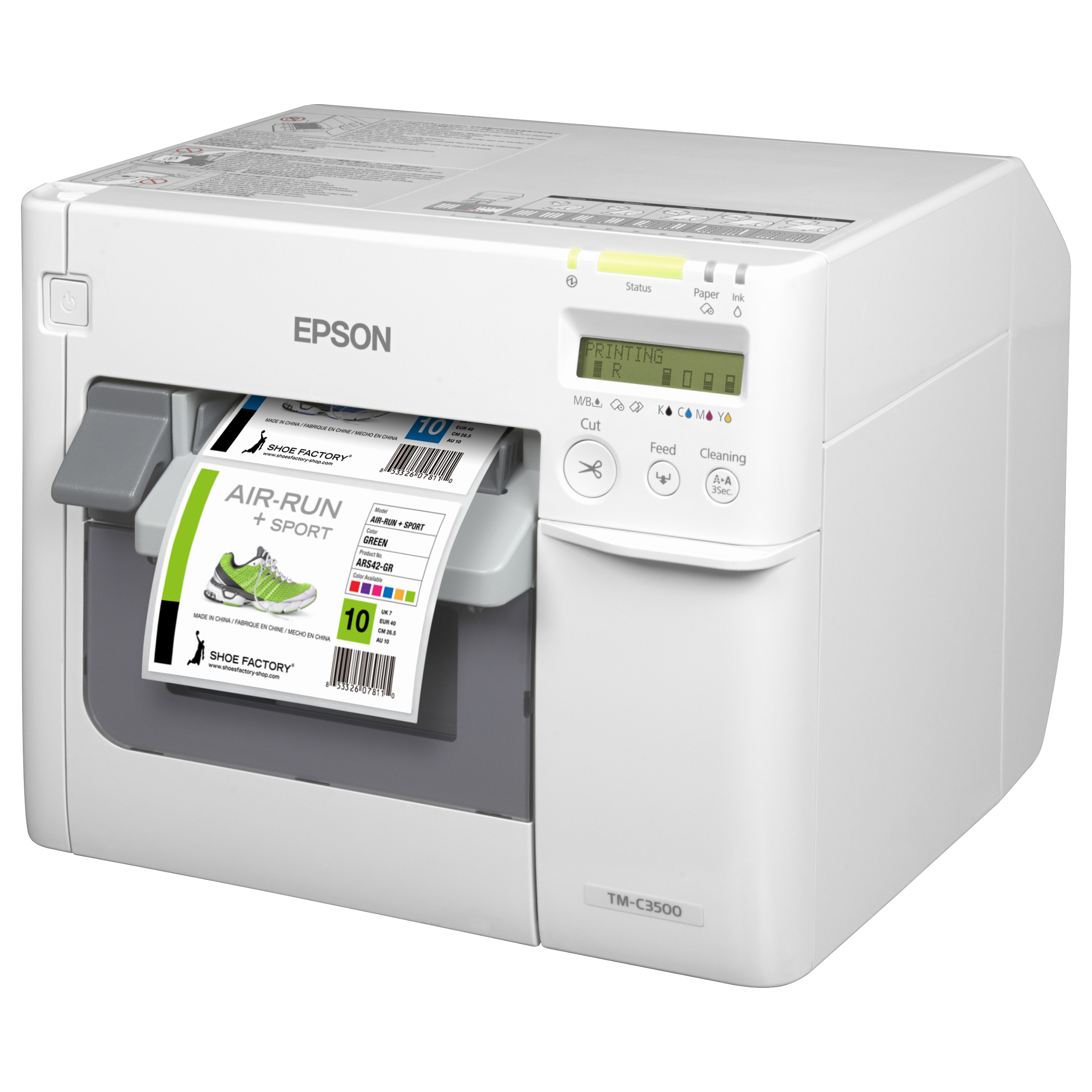 Tiskara EPSON TM-C3500 Farb-Etikettendrucker USB LAN 360dpi 104mm-1