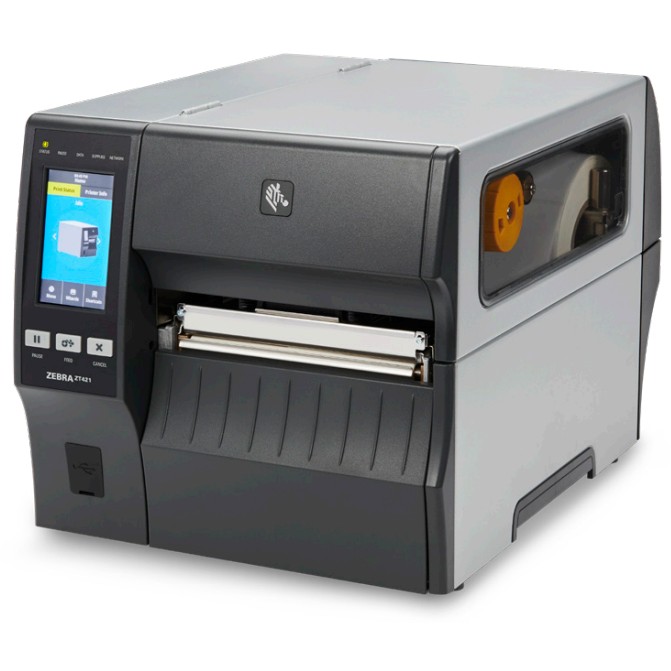 Etiketa pisač ZEBRA ZT421 Touchscreen USB RS-232 LAN Bluetooth 300dpi-0