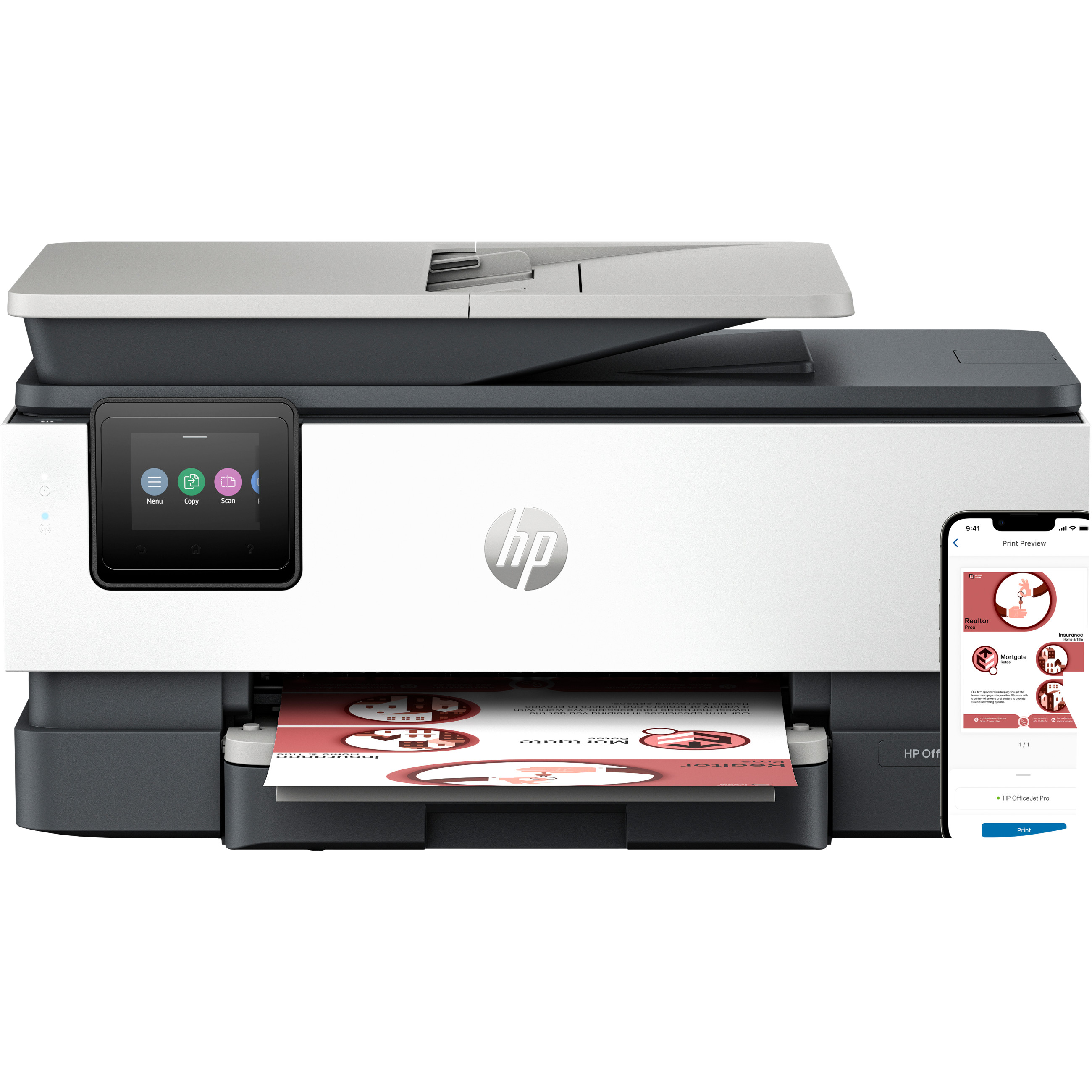 Multifunkcijski pisač HP OFFICEJET PRO 8132E 4in1 (A4, LAN, WiFi, ADF, Duplex)-0