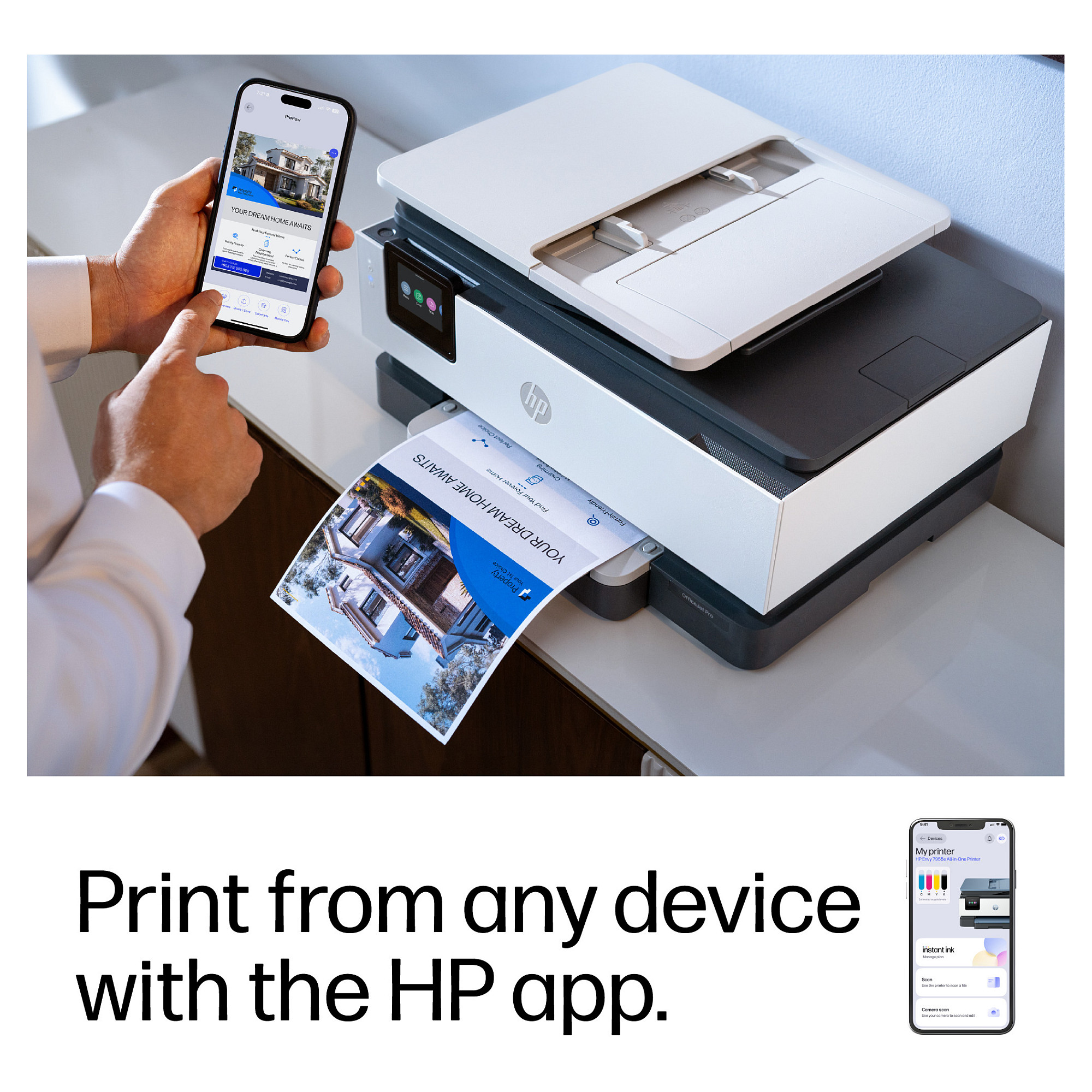 Multifunkcijski pisač HP OFFICEJET PRO 8132E 4in1 (A4, LAN, WiFi, ADF, Duplex)-12