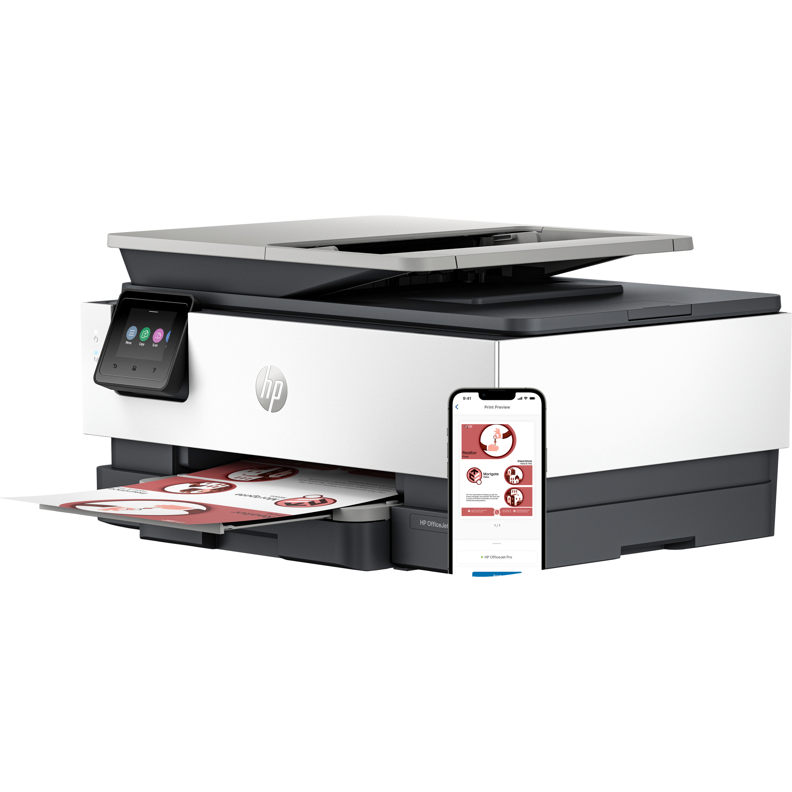 Multifunkcijski pisač HP OFFICEJET PRO 8132E 4in1 (A4, LAN, WiFi, ADF, Duplex)-2