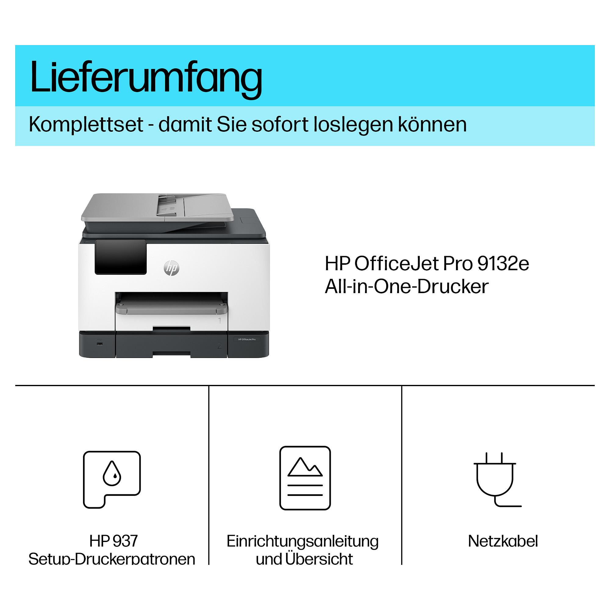 Multifunkcijski pisač HP OFFICEJET PRO 9132e 4in1 (A4, LAN, WiFi, ADF, Duplex)-9