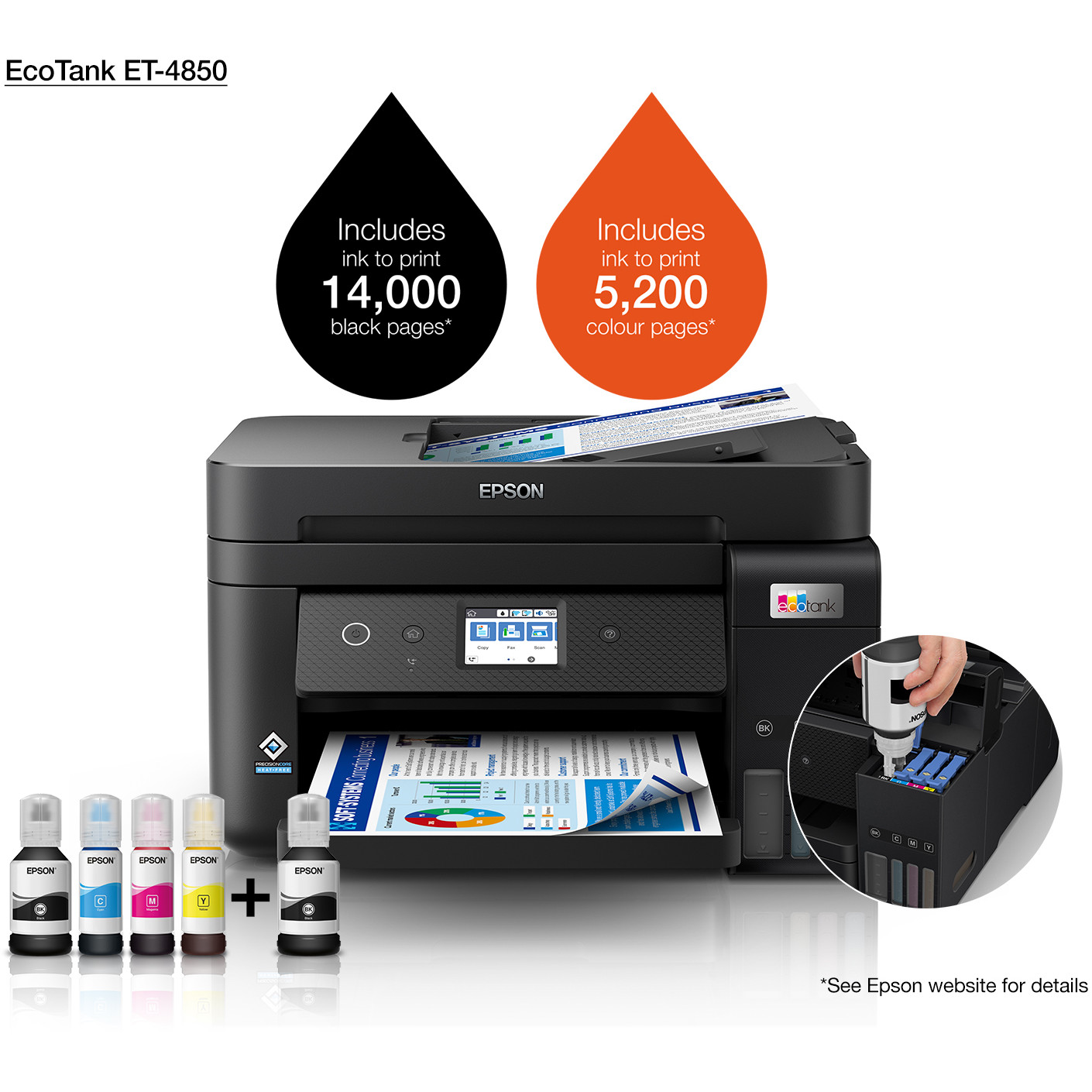 Multifunkcijski pisač EPSON EcoTank ET-4850 4u1 A4 (LAN, WiFi, ADF, Duplex)-16